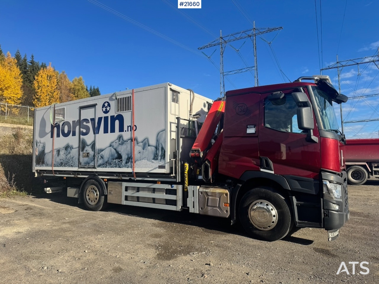 Renault Renault T380 6x2 Kranbil m/ 19 t/m Palfinger - Auto s hydraulickou rukou: obrázok 2 Renault Renault T380 6x2 Kranbil m/ 19 t/m Palfinger - Auto s hydraulickou rukou: obrázok 2