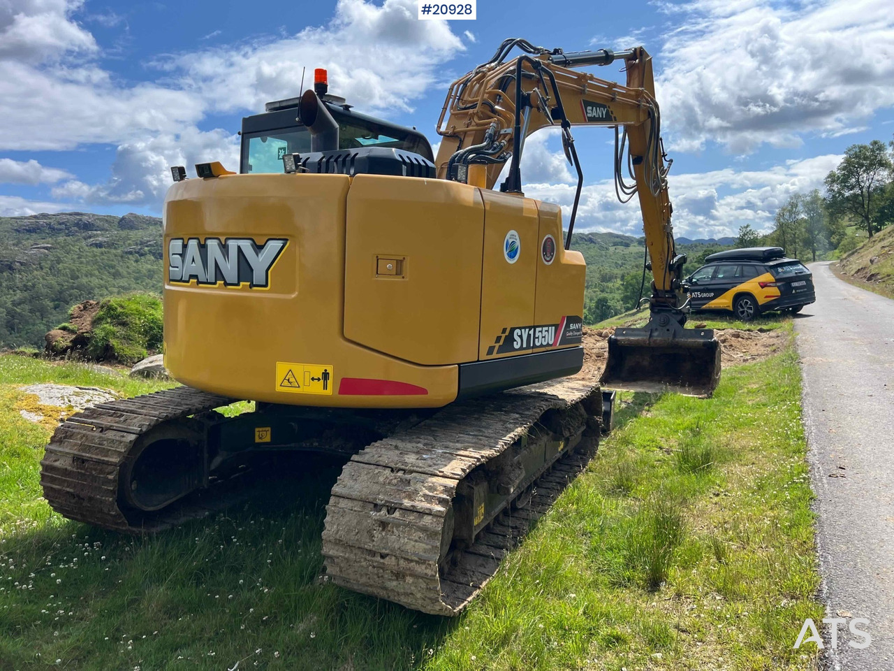 SANY sy155U - Pásové rýpadlo: obrázok 5 SANY sy155U - Pásové rýpadlo: obrázok 5