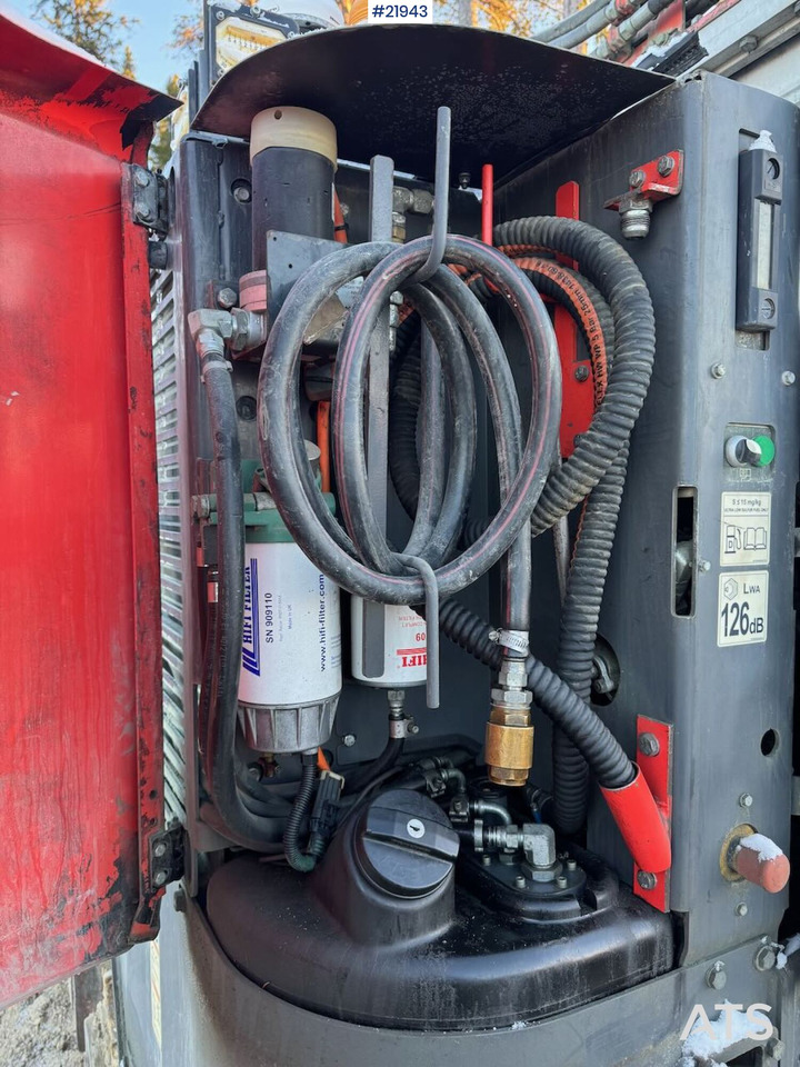 Vrtné príslušenstvo Sandvik Dino DC400RI Borerigg. Overhalt motor og hammer SE VIDEO: obrázok 34 Vrtné príslušenstvo Sandvik Dino DC400RI Borerigg. Overhalt motor og hammer SE VIDEO: obrázok 34