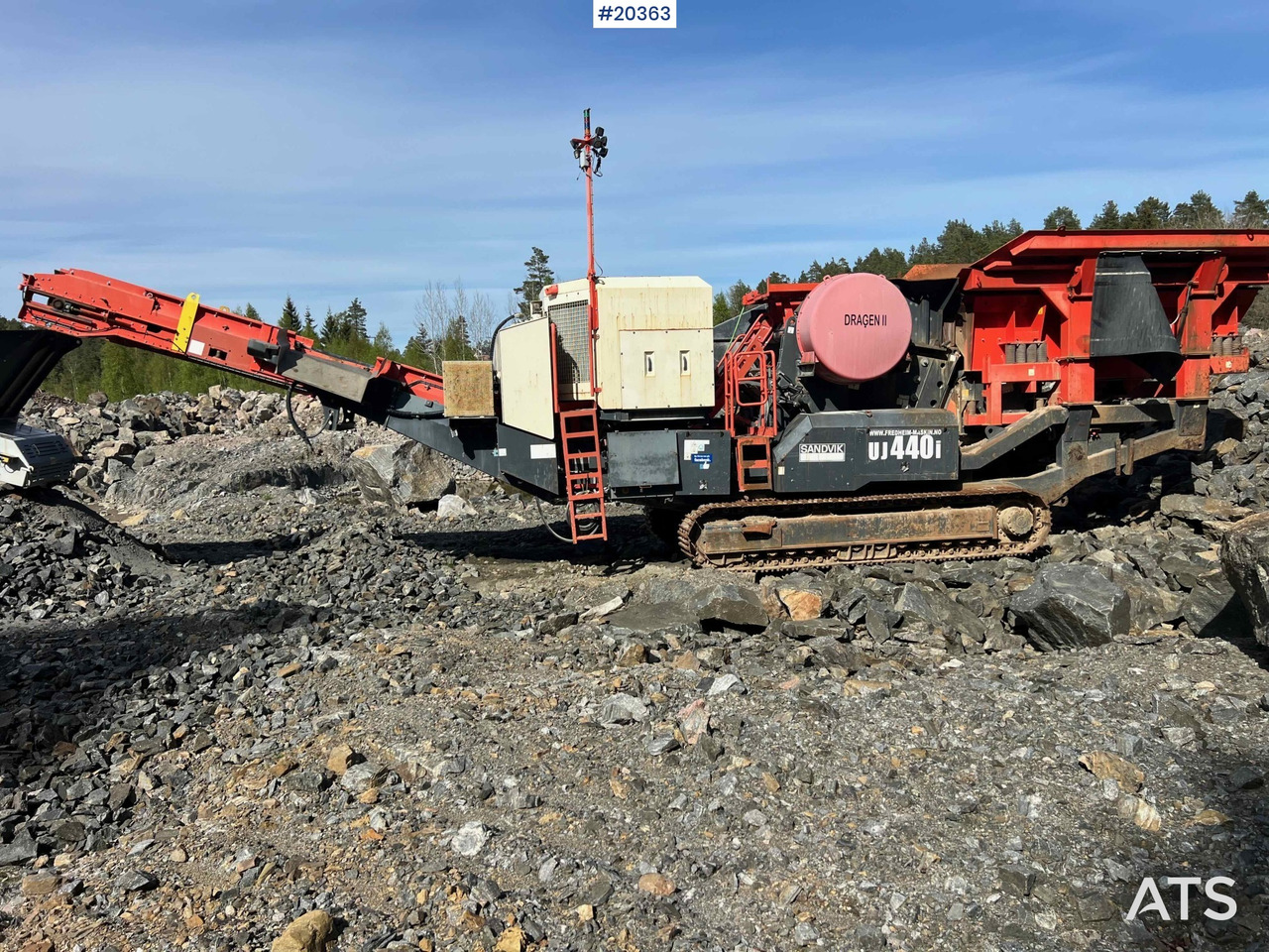 Sandvik UJ440I - Čeľusťový drvič: obrázok 5 Sandvik UJ440I - Čeľusťový drvič: obrázok 5
