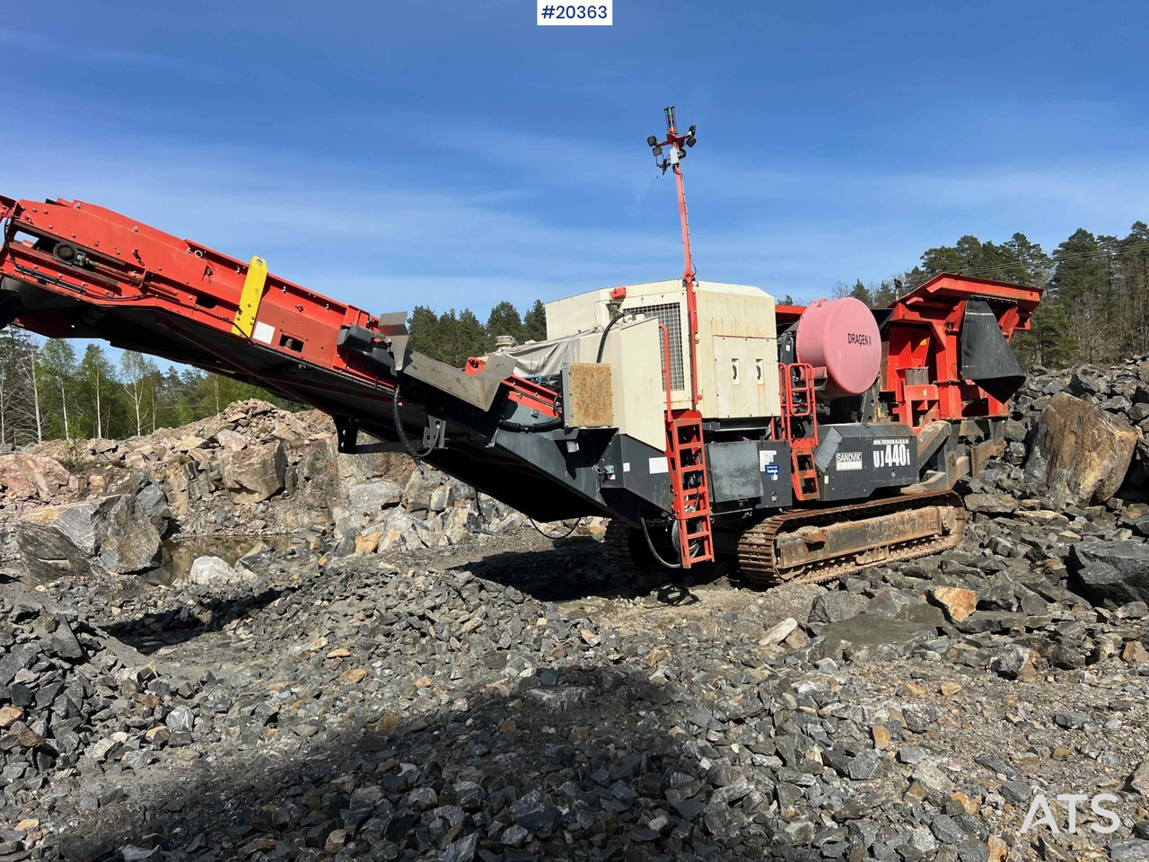 Sandvik UJ440I - Čeľusťový drvič: obrázok 3 Sandvik UJ440I - Čeľusťový drvič: obrázok 3