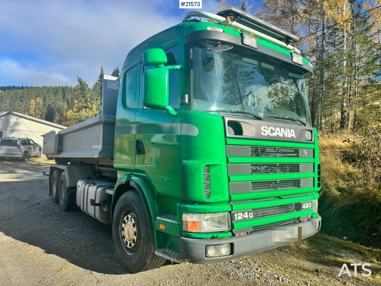 Scania 124G 6x2 Krokbil - Hákový nosič kontajnerov: obrázok 1 Scania 124G 6x2 Krokbil - Hákový nosič kontajnerov: obrázok 1