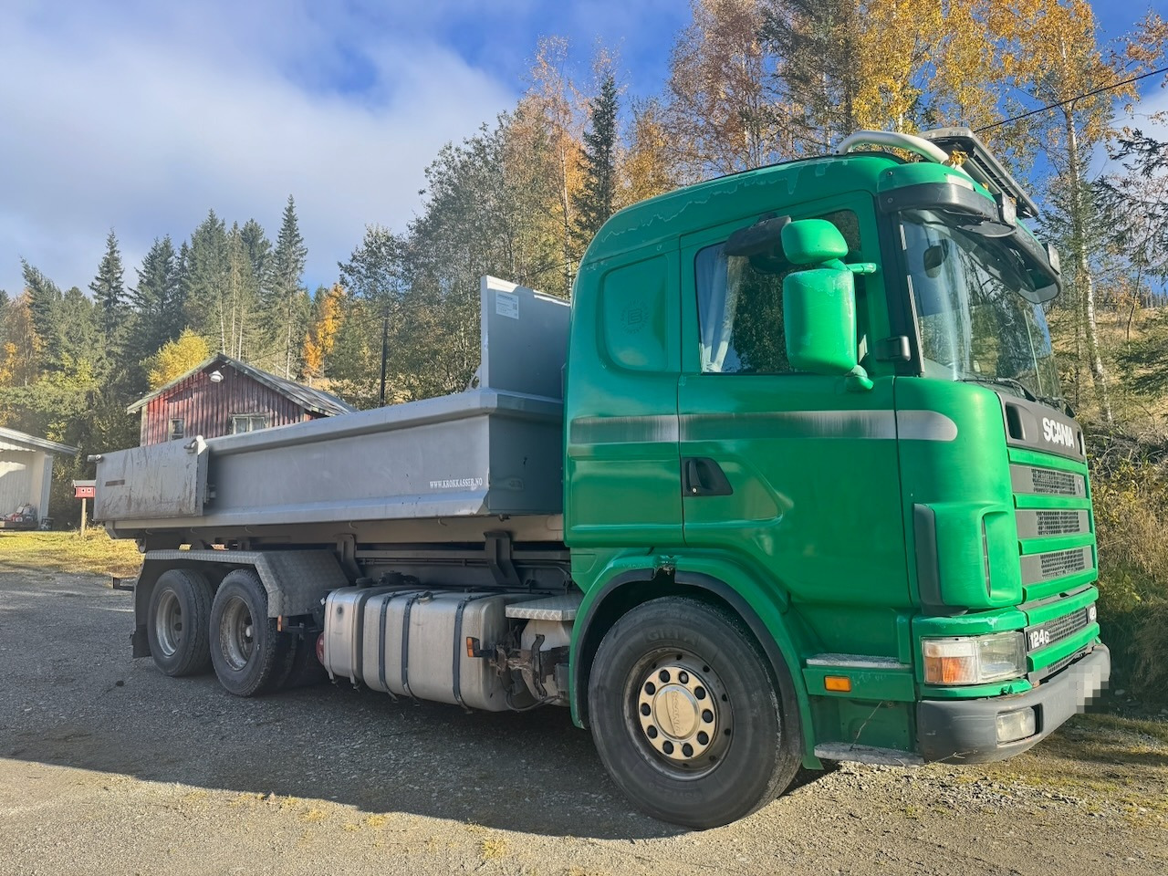 Scania 124G 6x2 Krokbil - Hákový nosič kontajnerov: obrázok 2 Scania 124G 6x2 Krokbil - Hákový nosič kontajnerov: obrázok 2