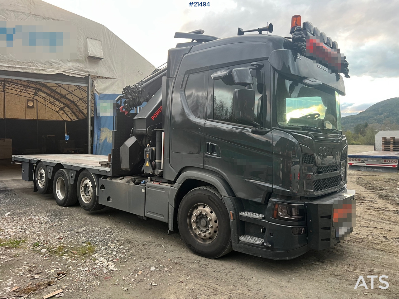 Scania G560 - Auto s hydraulickou rukou: obrázok 5 Scania G560 - Auto s hydraulickou rukou: obrázok 5