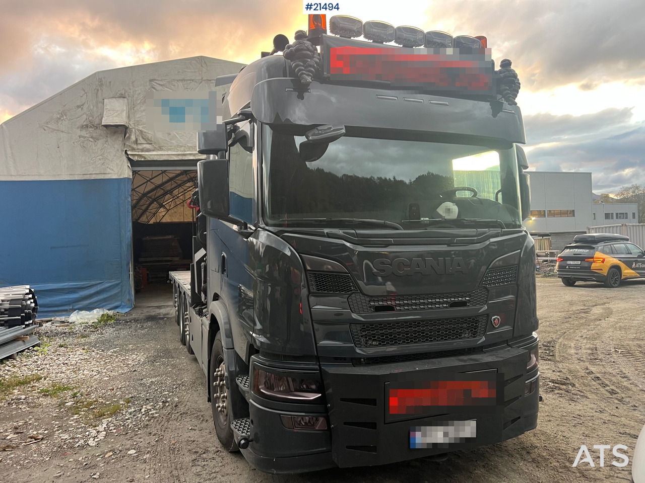 Scania G560 - Auto s hydraulickou rukou: obrázok 3 Scania G560 - Auto s hydraulickou rukou: obrázok 3