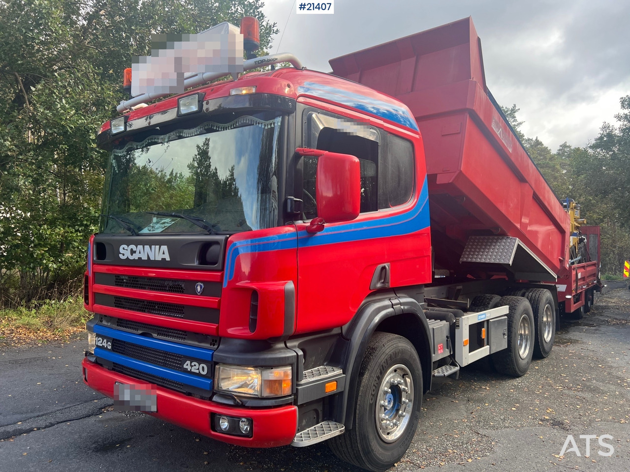 Scania P124G - Sklápač: obrázok 1 Scania P124G - Sklápač: obrázok 1