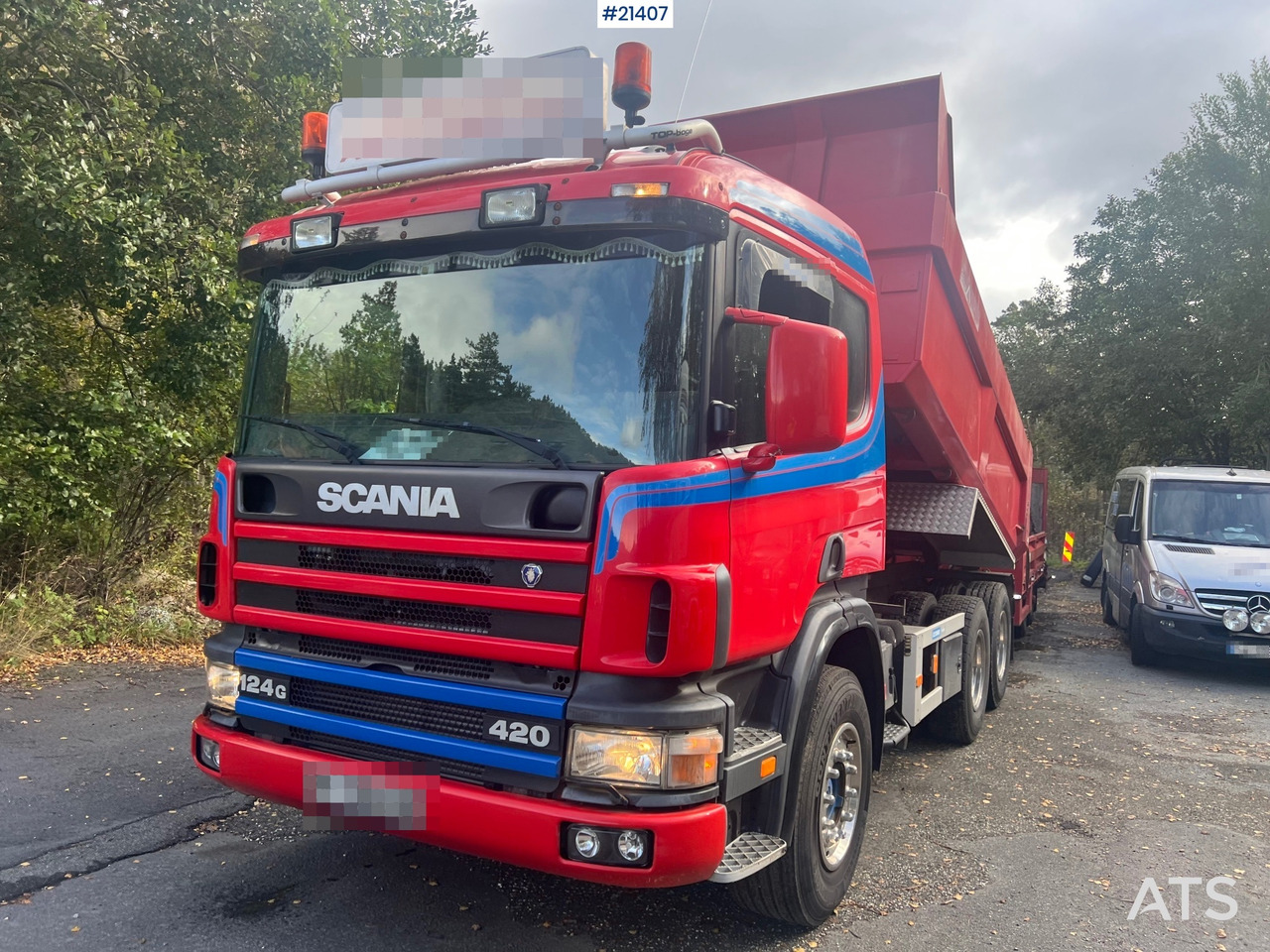 Scania P124G - Sklápač: obrázok 2 Scania P124G - Sklápač: obrázok 2