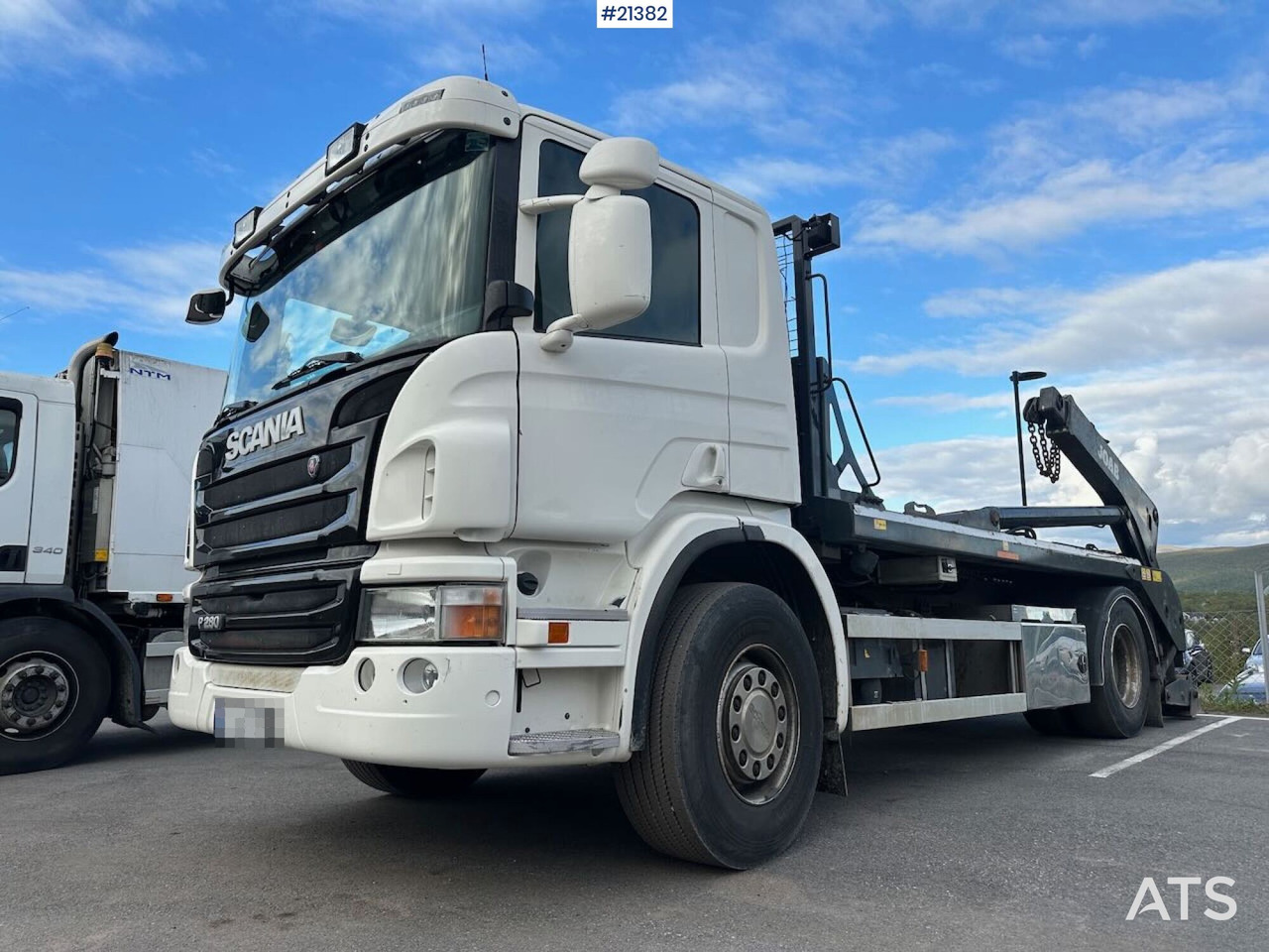 Scania P280 - Ramenový nosič kontajnerov: obrázok 1 Scania P280 - Ramenový nosič kontajnerov: obrázok 1