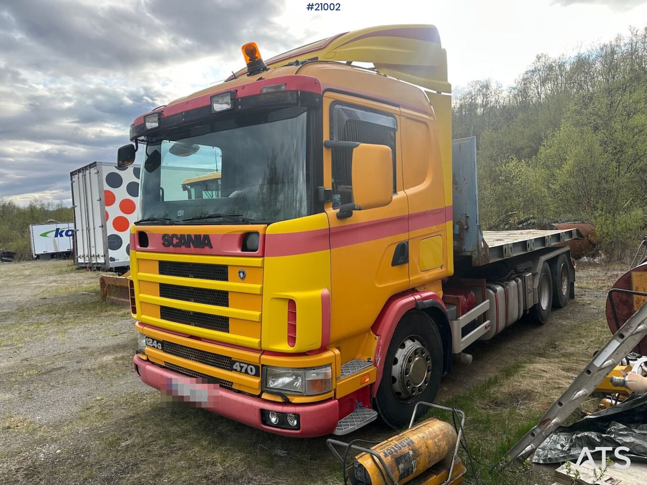 Scania R124 - Hákový nosič kontajnerov: obrázok 4 Scania R124 - Hákový nosič kontajnerov: obrázok 4