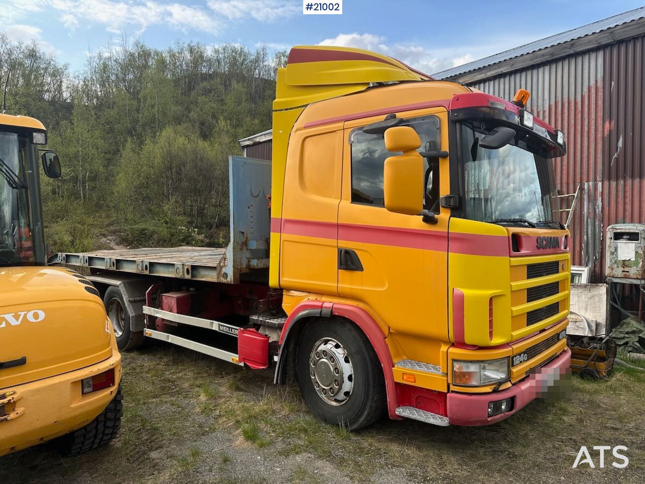 Scania R124 - Hákový nosič kontajnerov: obrázok 2 Scania R124 - Hákový nosič kontajnerov: obrázok 2