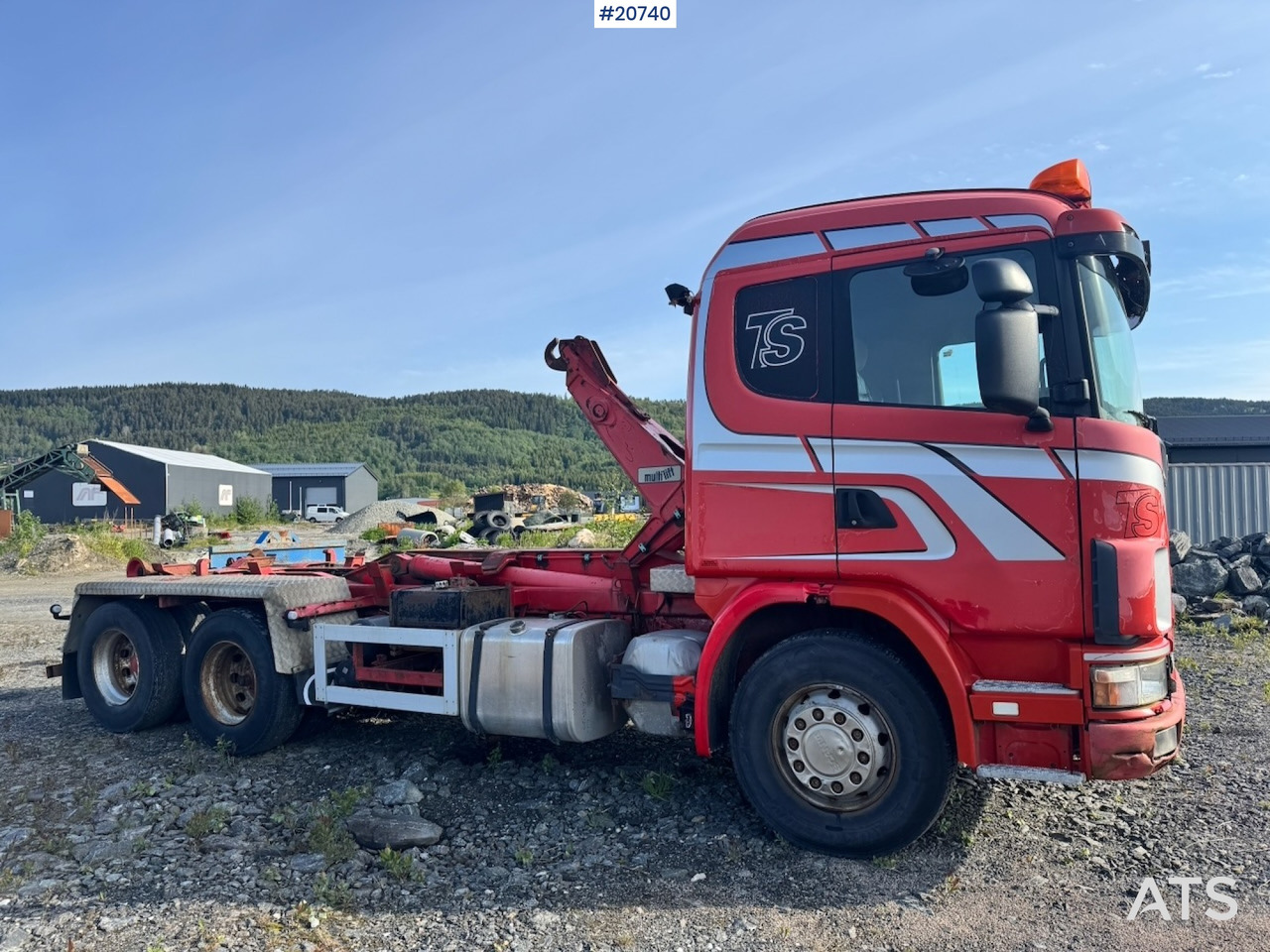 Scania R124 - Hákový nosič kontajnerov: obrázok 2 Scania R124 - Hákový nosič kontajnerov: obrázok 2