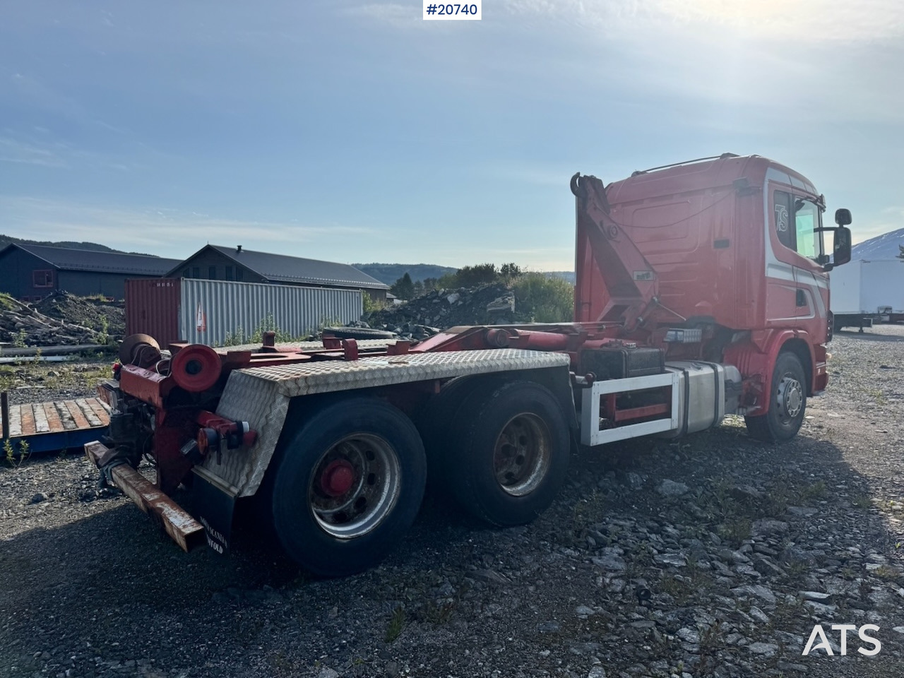 Scania R124 - Hákový nosič kontajnerov: obrázok 3 Scania R124 - Hákový nosič kontajnerov: obrázok 3