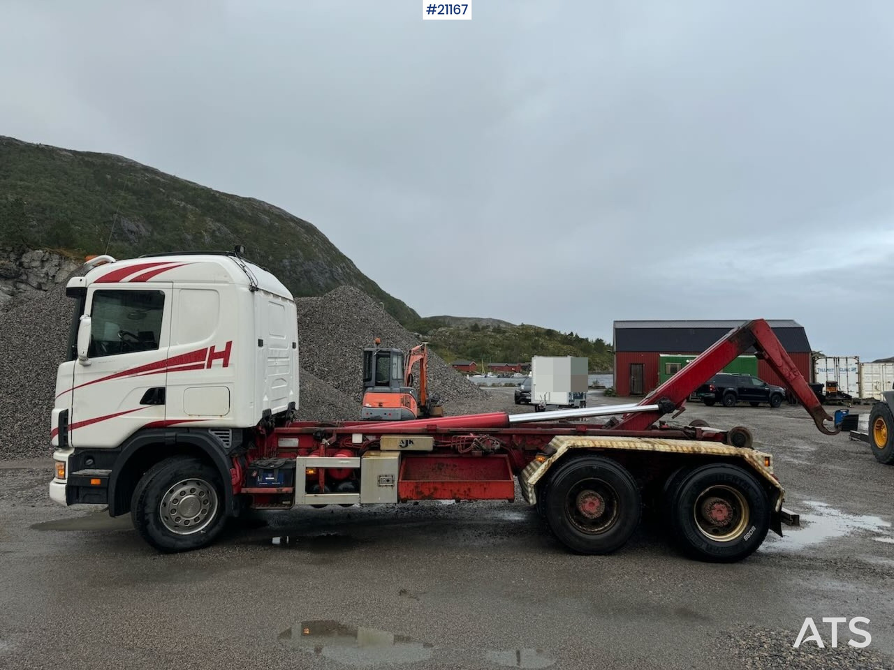 Scania R164 - Hákový nosič kontajnerov: obrázok 3 Scania R164 - Hákový nosič kontajnerov: obrázok 3