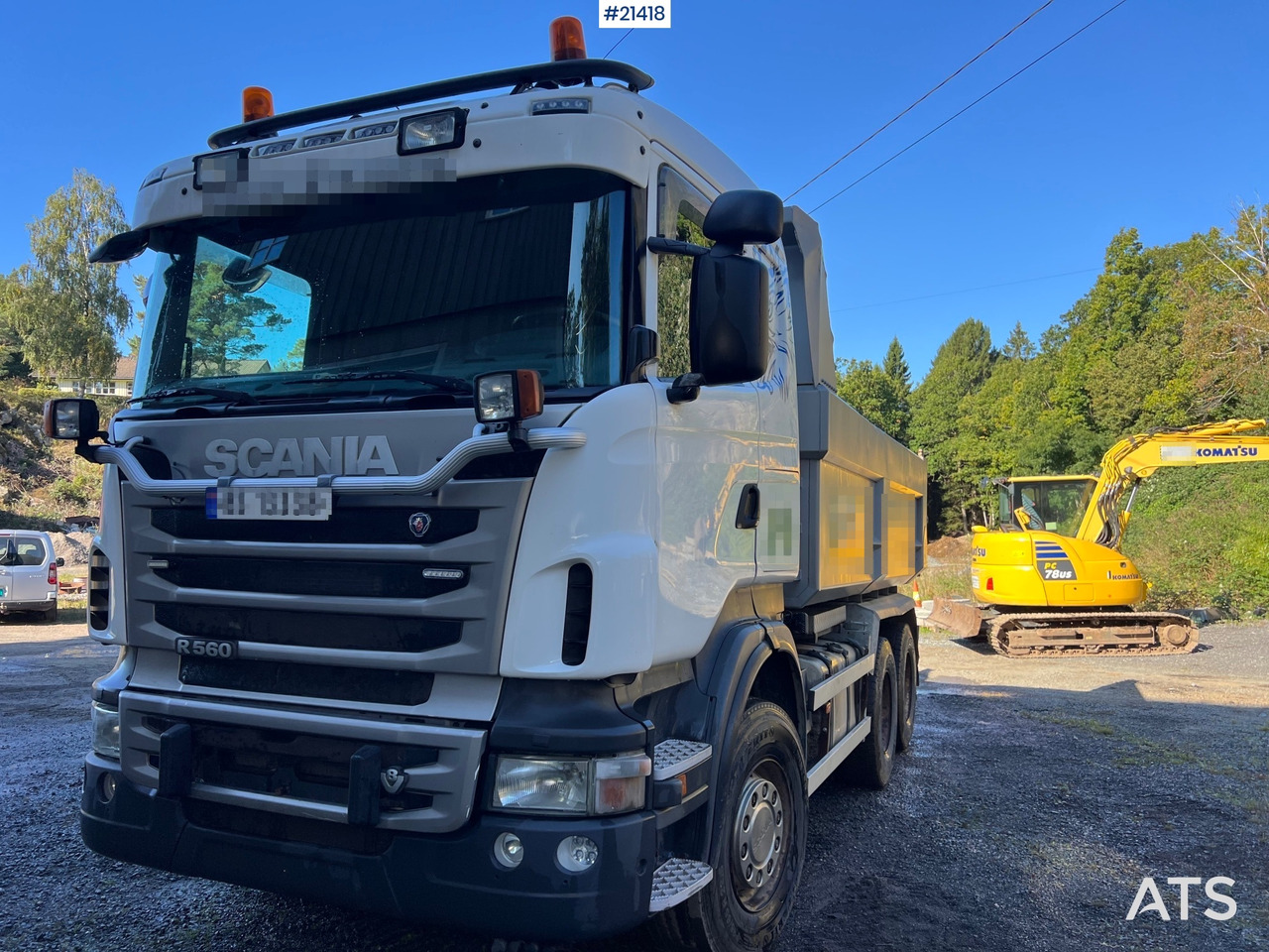 Scania R560 Brøyterigget tippbil m/ brøytefeste - Sklápač: obrázok 3 Scania R560 Brøyterigget tippbil m/ brøytefeste - Sklápač: obrázok 3