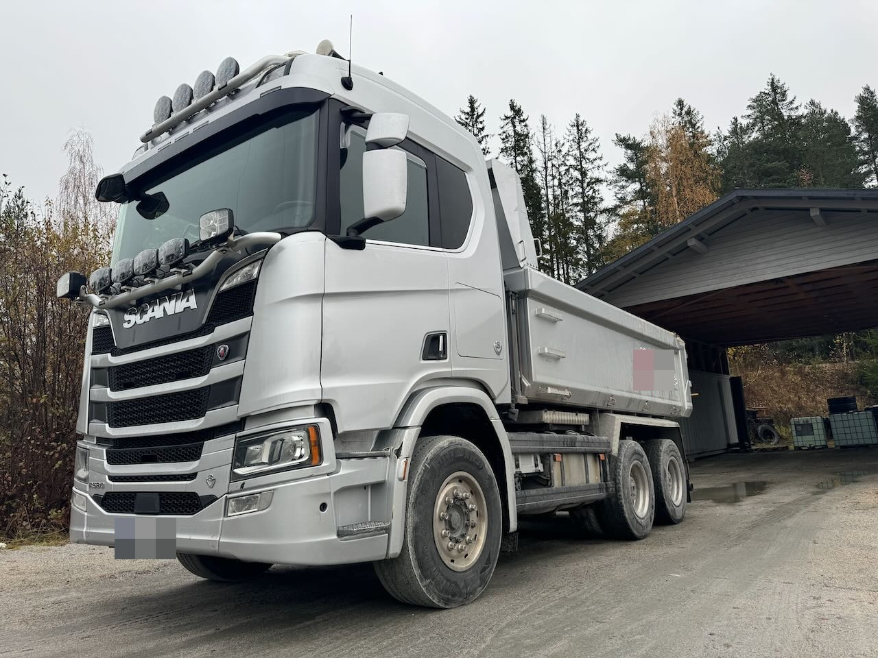 Scania R580 6x4 Brøyterigget Tippbil - Sklápač: obrázok 3 Scania R580 6x4 Brøyterigget Tippbil - Sklápač: obrázok 3