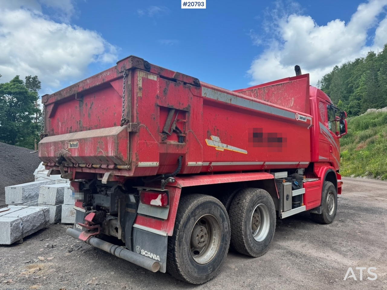 Scania R580 - Sklápač: obrázok 5 Scania R580 - Sklápač: obrázok 5
