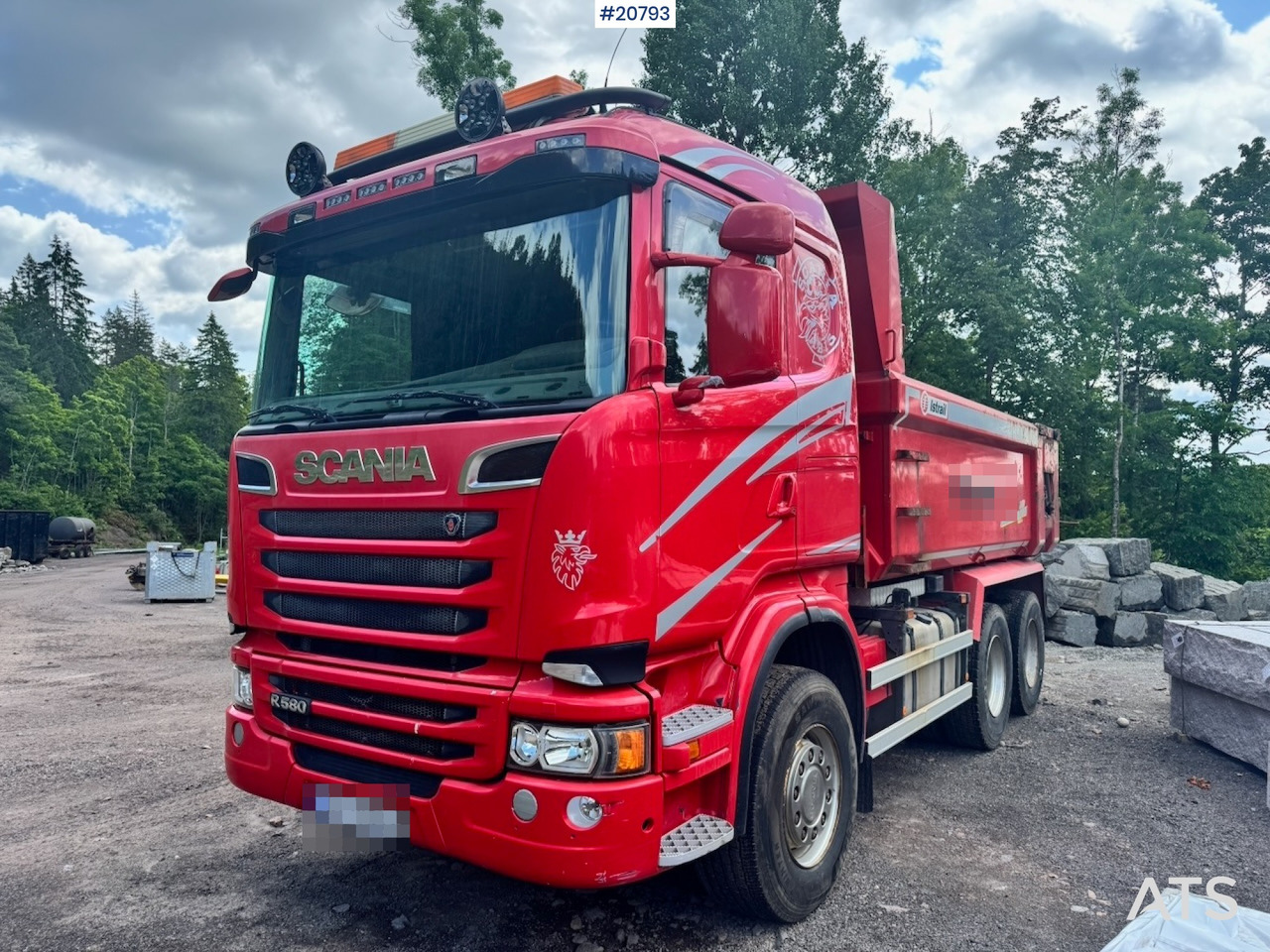 Scania R580 - Sklápač: obrázok 1 Scania R580 - Sklápač: obrázok 1