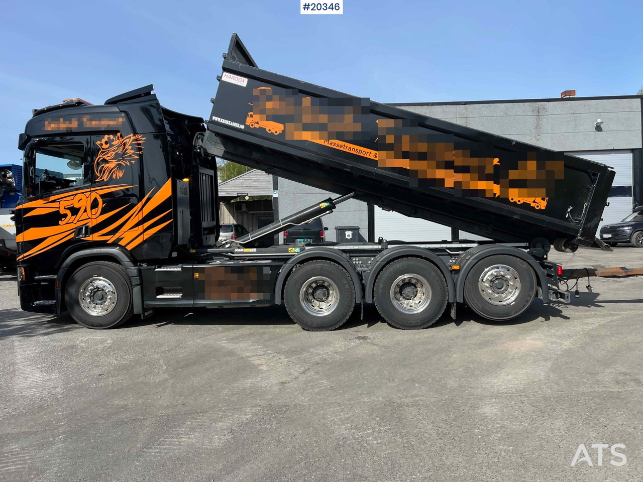 Scania R590 - Hákový nosič kontajnerov: obrázok 3 Scania R590 - Hákový nosič kontajnerov: obrázok 3