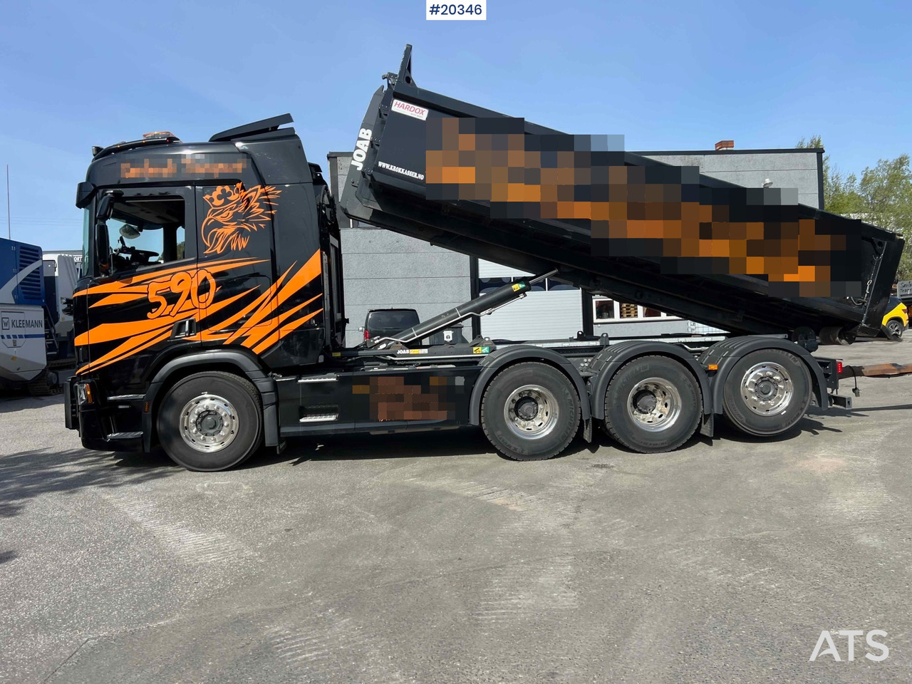 Scania R590 - Hákový nosič kontajnerov: obrázok 5 Scania R590 - Hákový nosič kontajnerov: obrázok 5