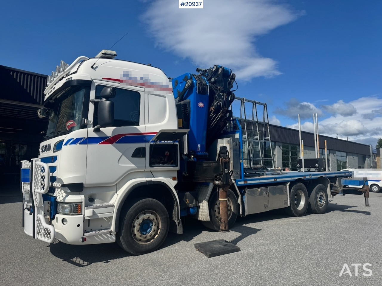 Scania R620 - Valníkový/ Plošinový nákladný automobil, Auto s hydraulickou rukou: obrázok 4 Scania R620 - Valníkový/ Plošinový nákladný automobil, Auto s hydraulickou rukou: obrázok 4
