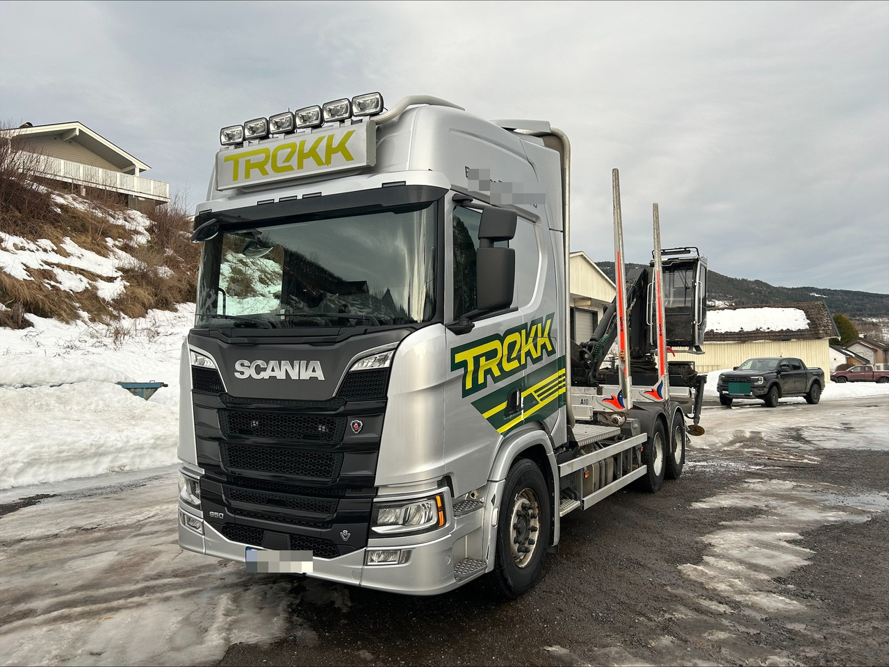Scania R650 - Nákladné vozidlo na prepravu dreva: obrázok 2 Scania R650 - Nákladné vozidlo na prepravu dreva: obrázok 2
