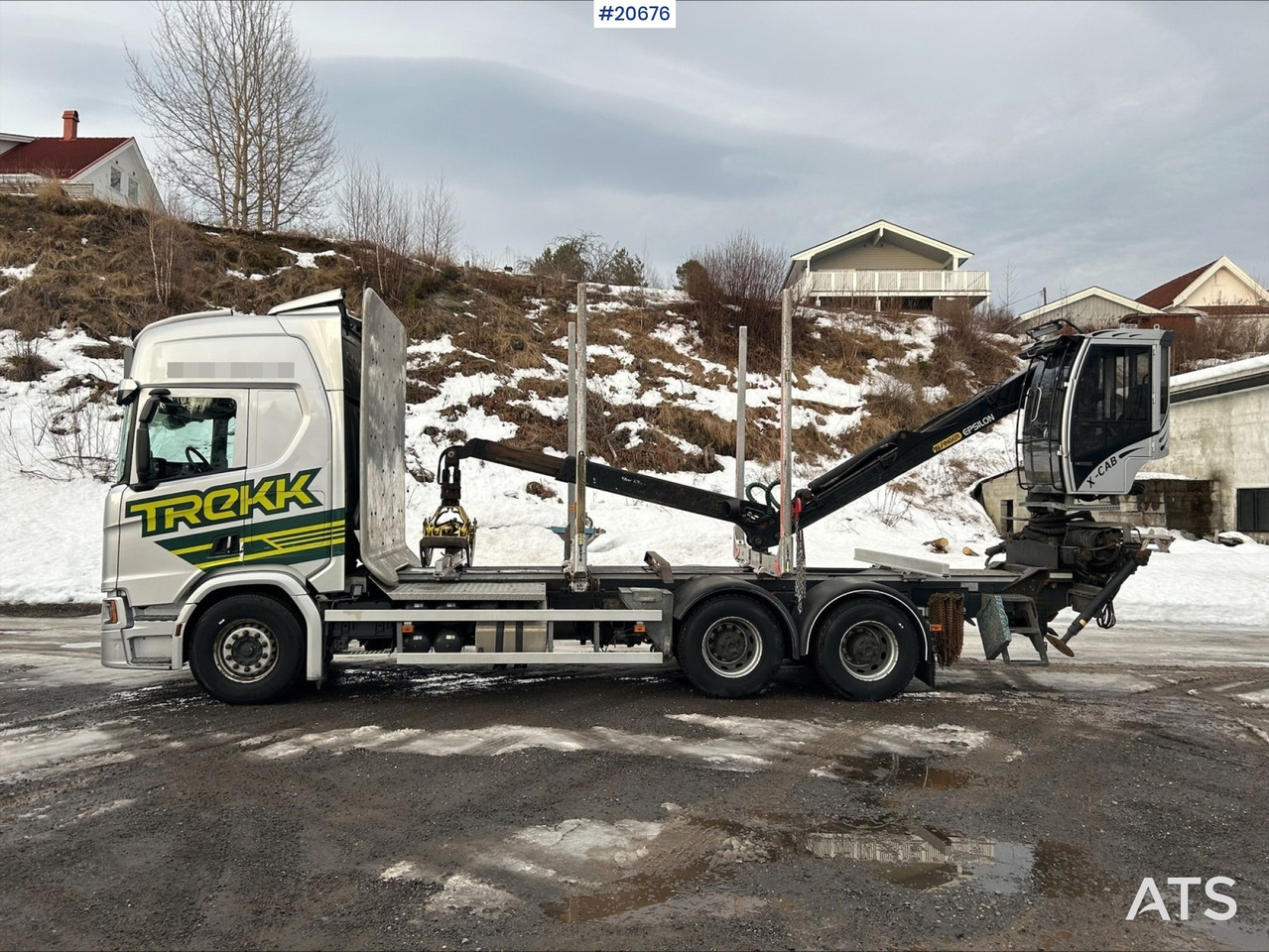 Scania R650 - Nákladné vozidlo na prepravu dreva: obrázok 1 Scania R650 - Nákladné vozidlo na prepravu dreva: obrázok 1