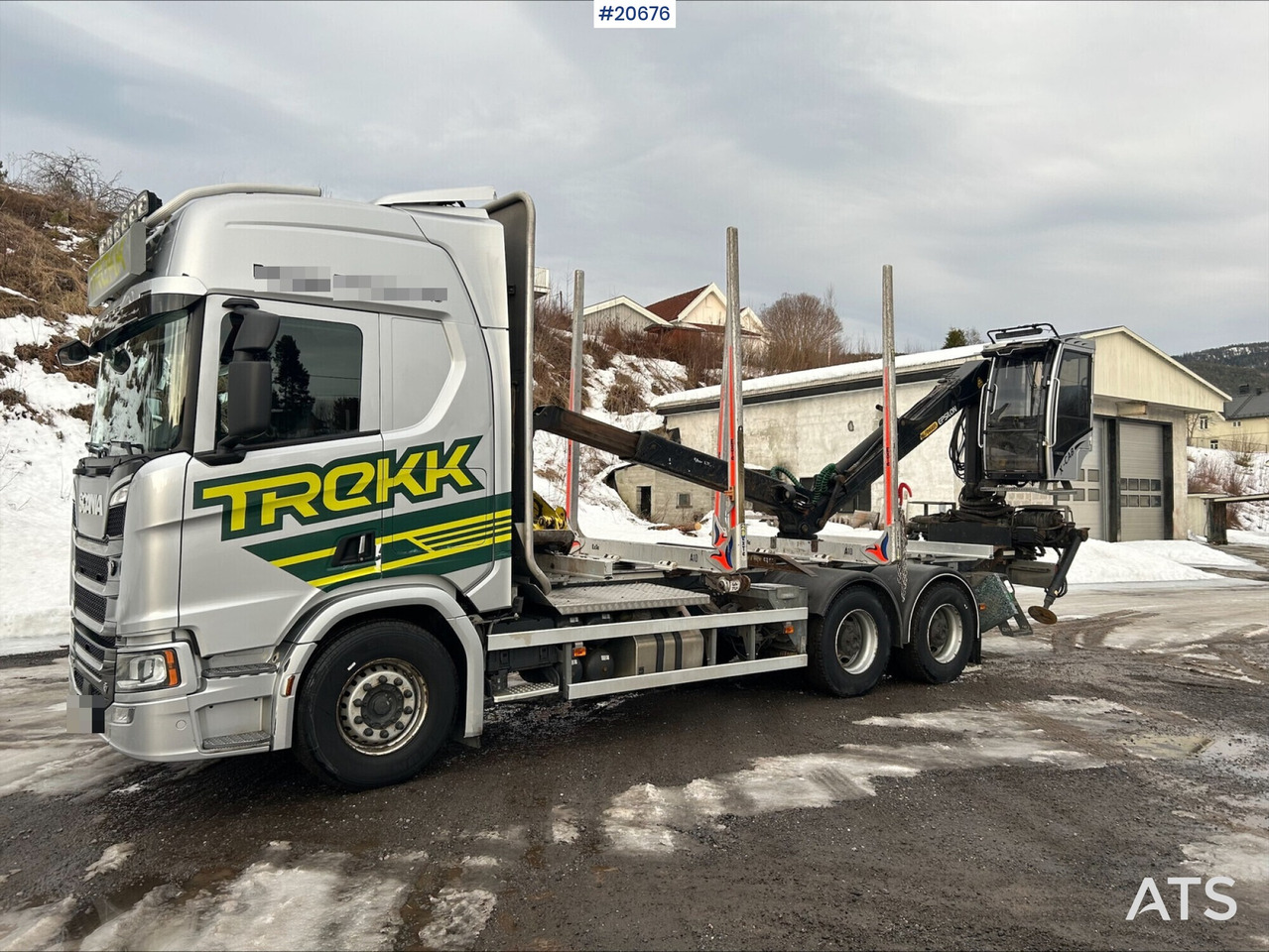 Scania R650 - Nákladné vozidlo na prepravu dreva: obrázok 5 Scania R650 - Nákladné vozidlo na prepravu dreva: obrázok 5