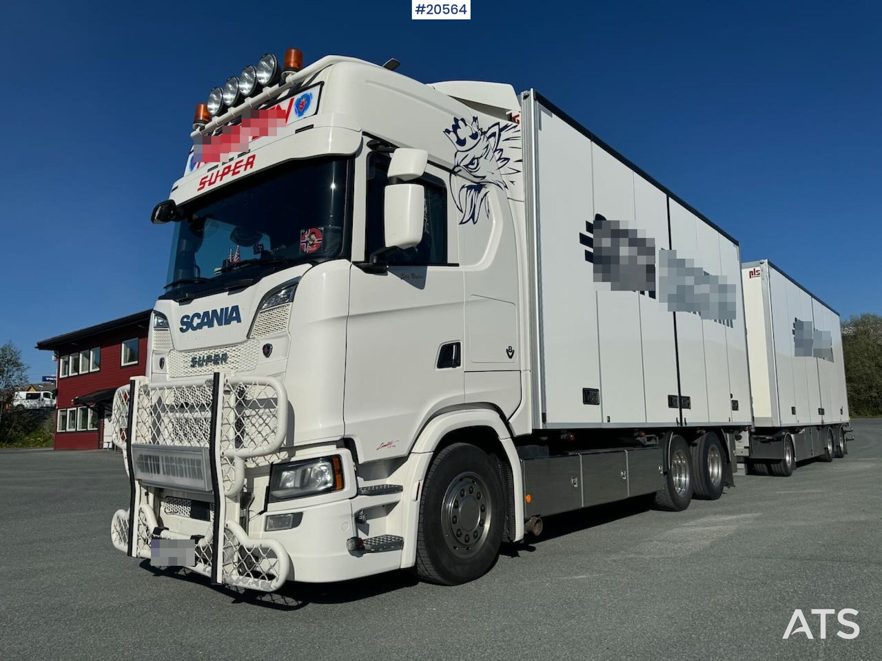 Scania S650 - Skříňový nákladní auto: obrázok 1 Scania S650 - Skříňový nákladní auto: obrázok 1