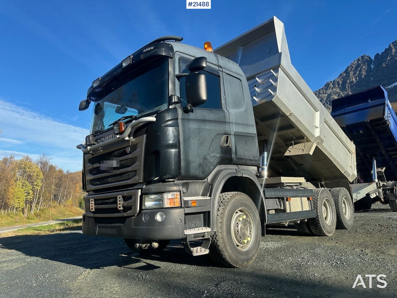 Scania Scania G480 6x4 brøyterigget tippbil - Sklápač: obrázok 1 Scania Scania G480 6x4 brøyterigget tippbil - Sklápač: obrázok 1