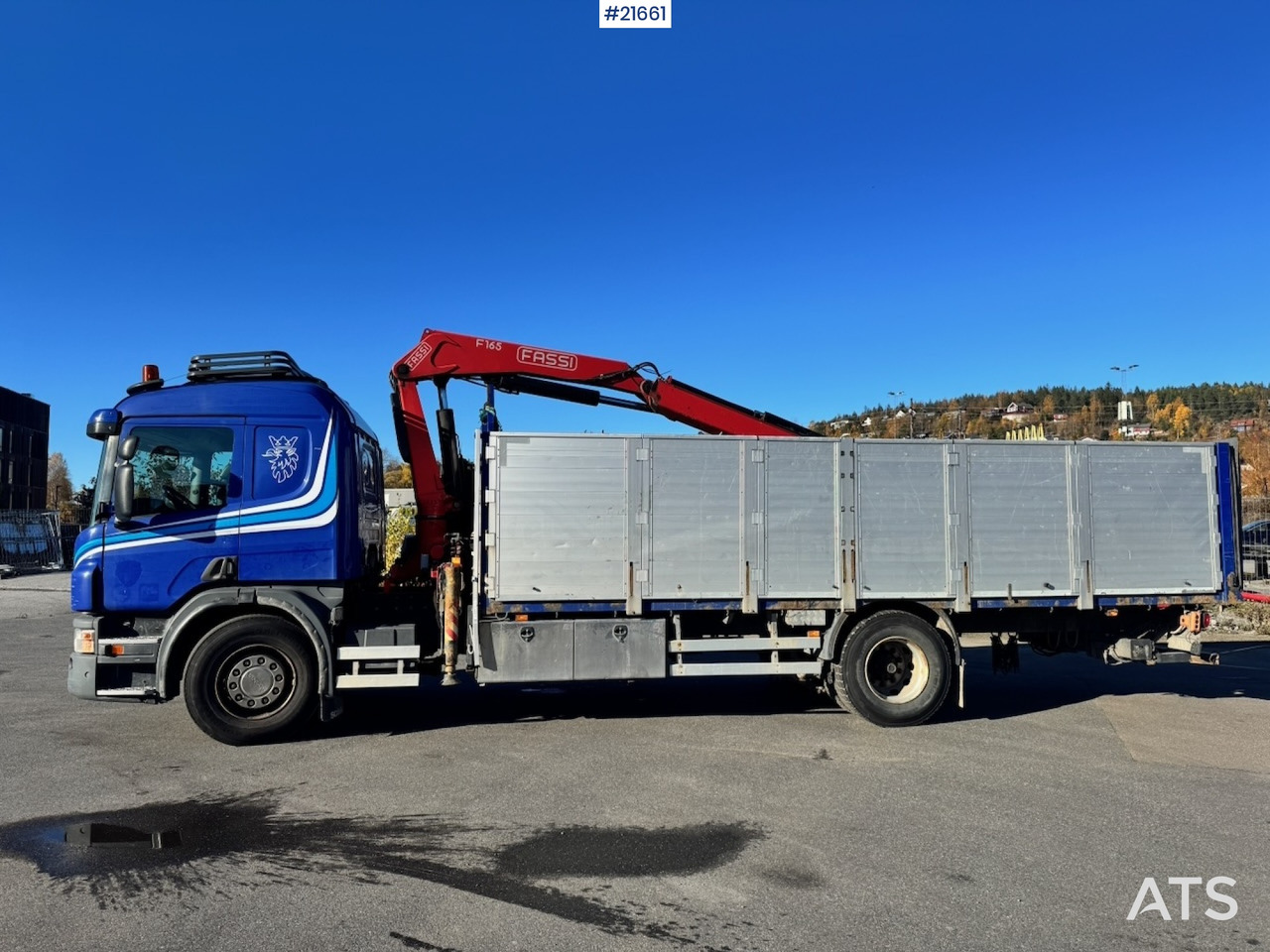 Scania Scania P320 4x2 Kranbil m/ 16,5 t/m Fassi kran og Løftelem. - Auto s hydraulickou rukou: obrázok 4 Scania Scania P320 4x2 Kranbil m/ 16,5 t/m Fassi kran og Løftelem. - Auto s hydraulickou rukou: obrázok 4