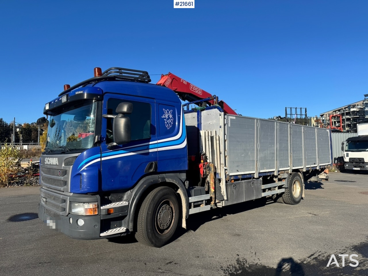 Scania Scania P320 4x2 Kranbil m/ 16,5 t/m Fassi kran og Løftelem. - Auto s hydraulickou rukou: obrázok 3 Scania Scania P320 4x2 Kranbil m/ 16,5 t/m Fassi kran og Løftelem. - Auto s hydraulickou rukou: obrázok 3