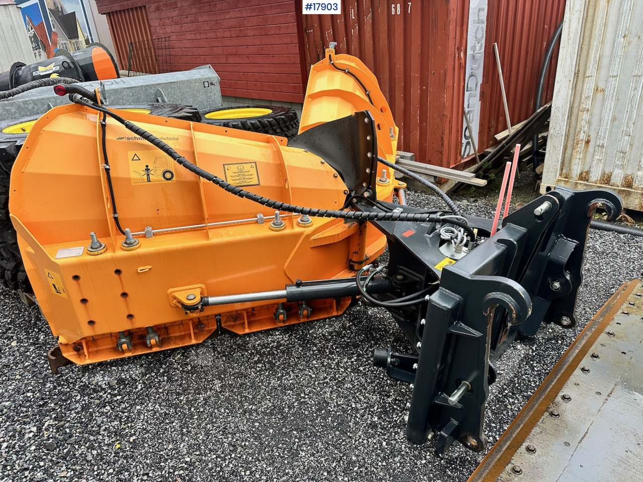 Schmidt V90 - Radlica na sneh pre Stavebné stroje: obrázok 1 Schmidt V90 - Radlica na sneh pre Stavebné stroje: obrázok 1