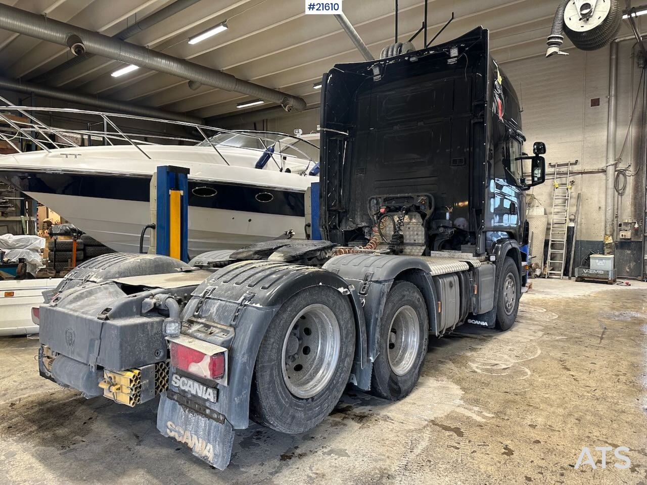 Scania R620 6x2 trekkvogn m/ tipphydraulikk og opplegg for asfaltpåbygg. Clutch byttet i juni. SE VIDEO. - Ťahač: obrázok 4 Scania R620 6x2 trekkvogn m/ tipphydraulikk og opplegg for asfaltpåbygg. Clutch byttet i juni. SE VIDEO. - Ťahač: obrázok 4