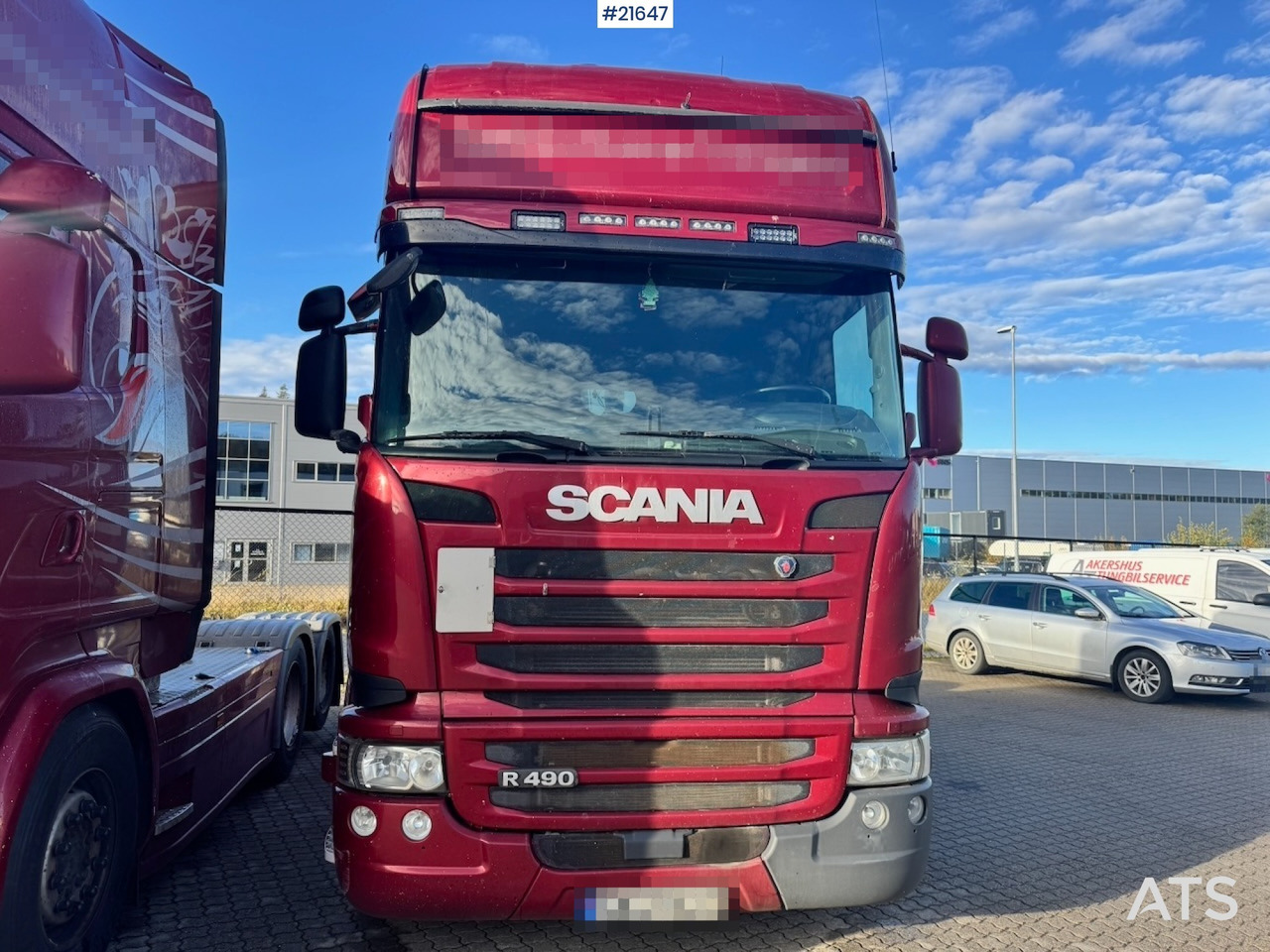 Ťahač Scania Scania R490 6x2 Trekkvogn. ADR godkjent.: obrázok 8