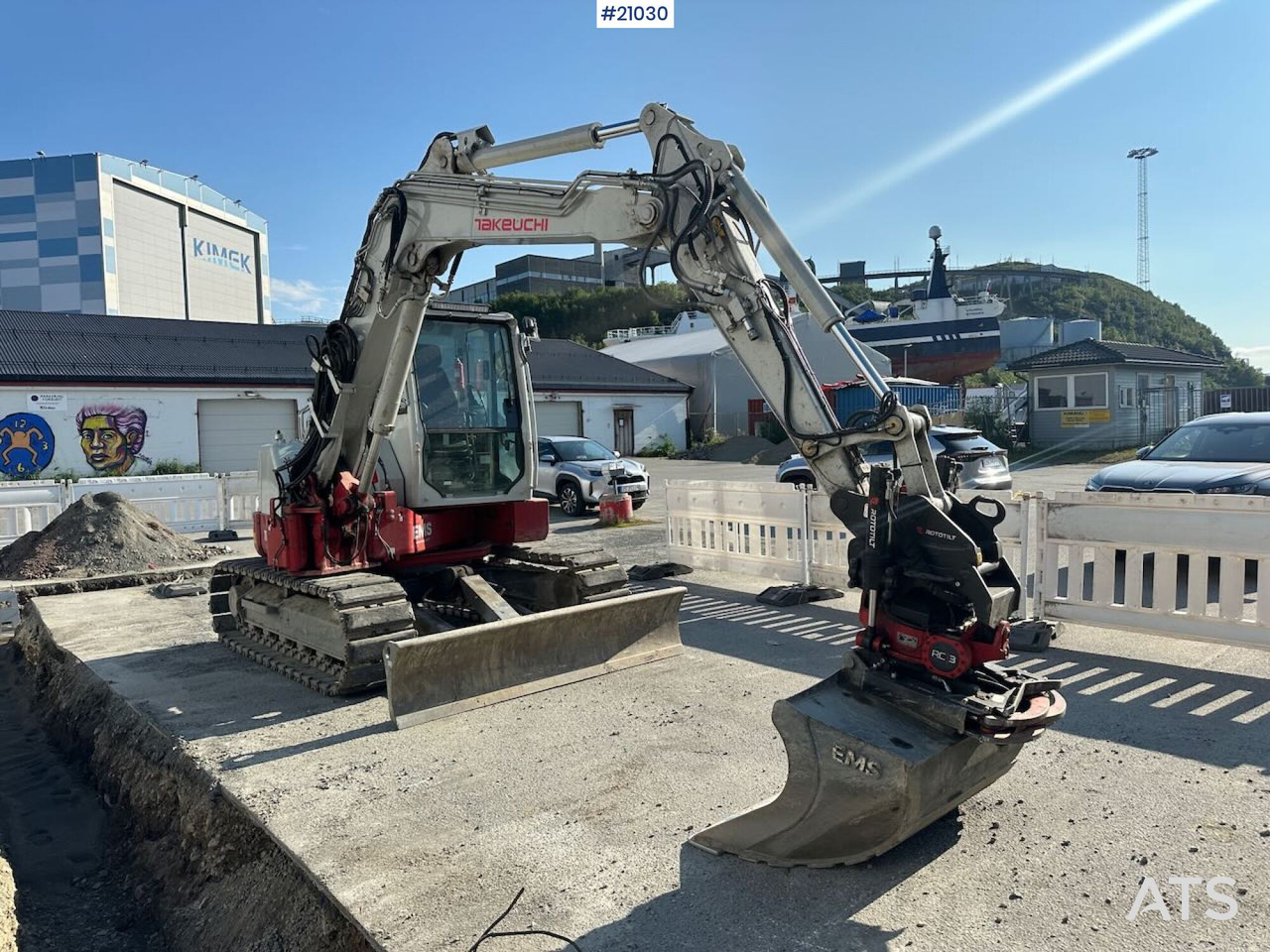 Takeuchi TB280FR - Mini rýpadlo: obrázok 3 Takeuchi TB280FR - Mini rýpadlo: obrázok 3