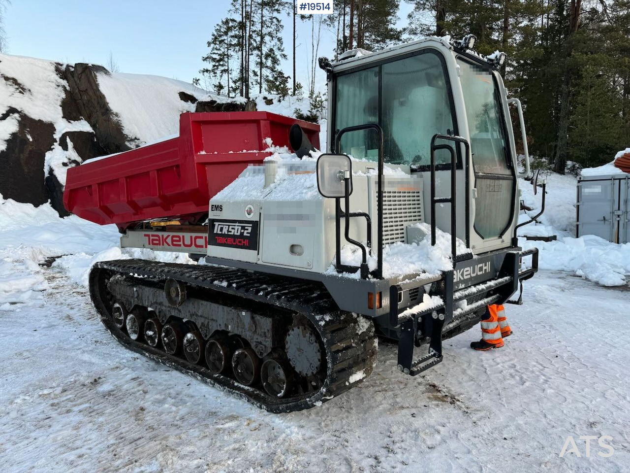 Takeuchi TCR50-2 - Damper: obrázok 1 Takeuchi TCR50-2 - Damper: obrázok 1