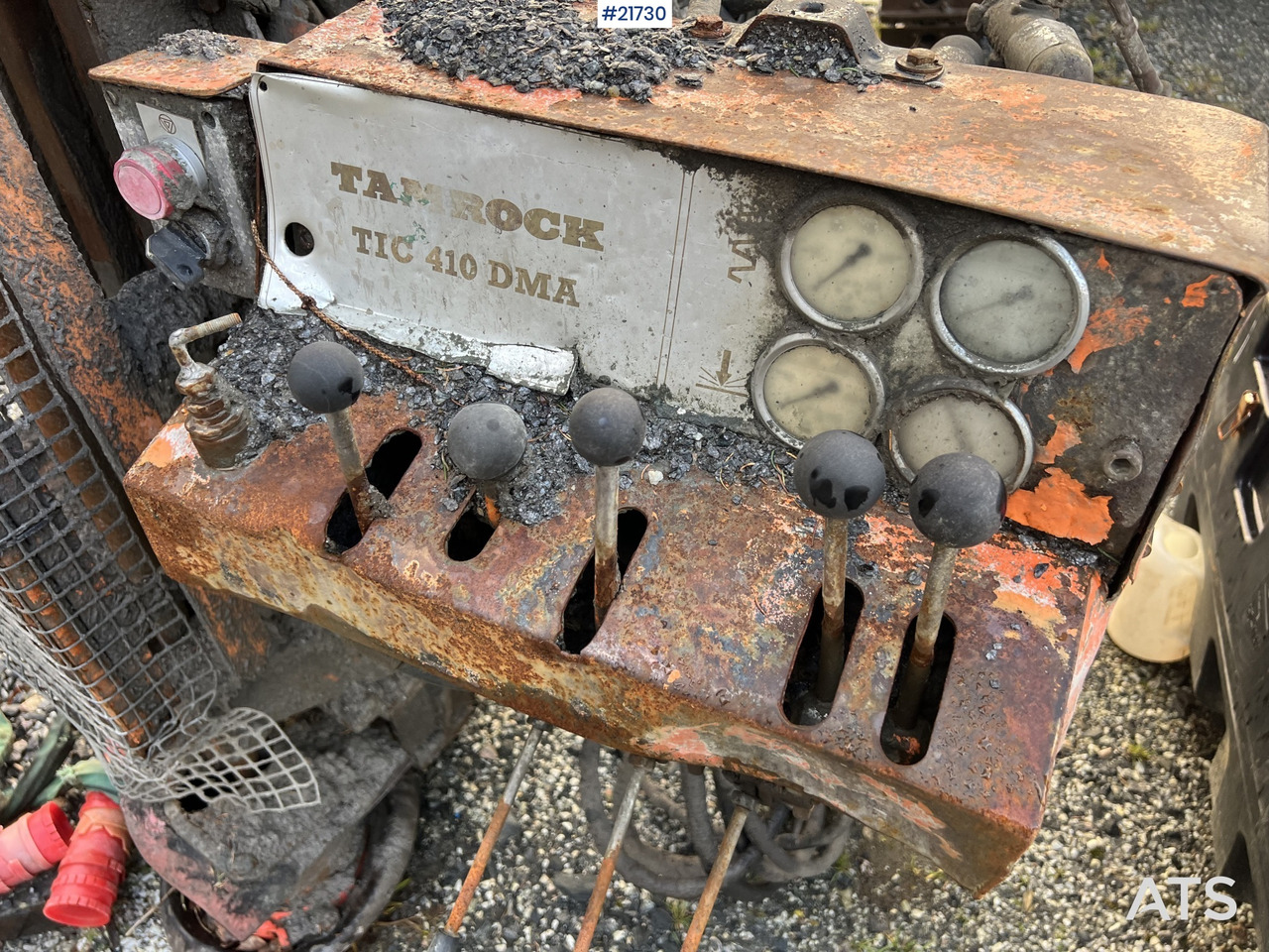 Vrtné príslušenstvo Tamrock DHA400 Borerigg m/ HLR 438L hammer: obrázok 27