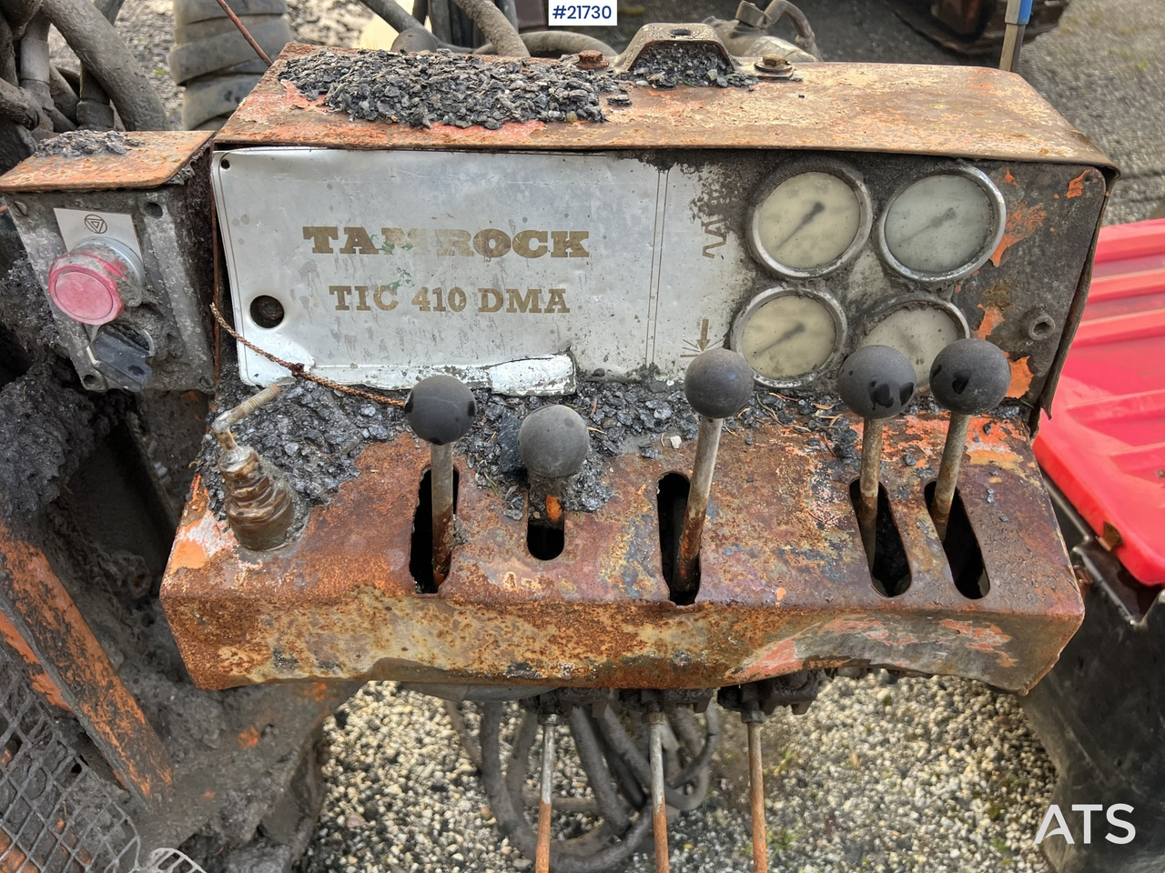 Vrtné príslušenstvo Tamrock DHA400 Borerigg m/ HLR 438L hammer: obrázok 28