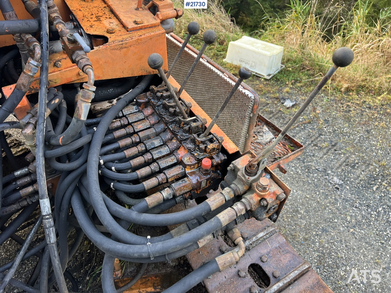 Vrtné príslušenstvo Tamrock DHA400 Borerigg m/ HLR 438L hammer: obrázok 16