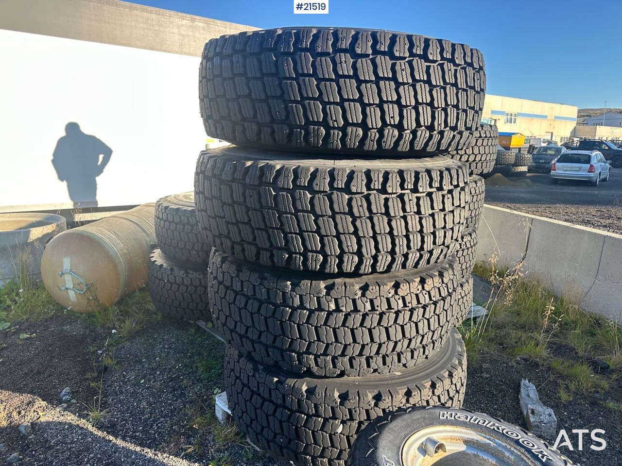 Triangle hjullaster dekk på felg til Volvo L110 hjullaster - Pneumatika pre Stavebné stroje: obrázok 1 Triangle hjullaster dekk på felg til Volvo L110 hjullaster - Pneumatika pre Stavebné stroje: obrázok 1