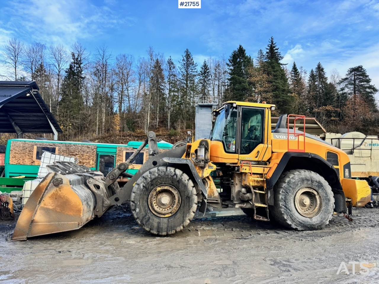 Volvo 2018 Volvo L180H Hjullaster m/ Skuffe. - Kolesový nakladač: obrázok 1 Volvo 2018 Volvo L180H Hjullaster m/ Skuffe. - Kolesový nakladač: obrázok 1