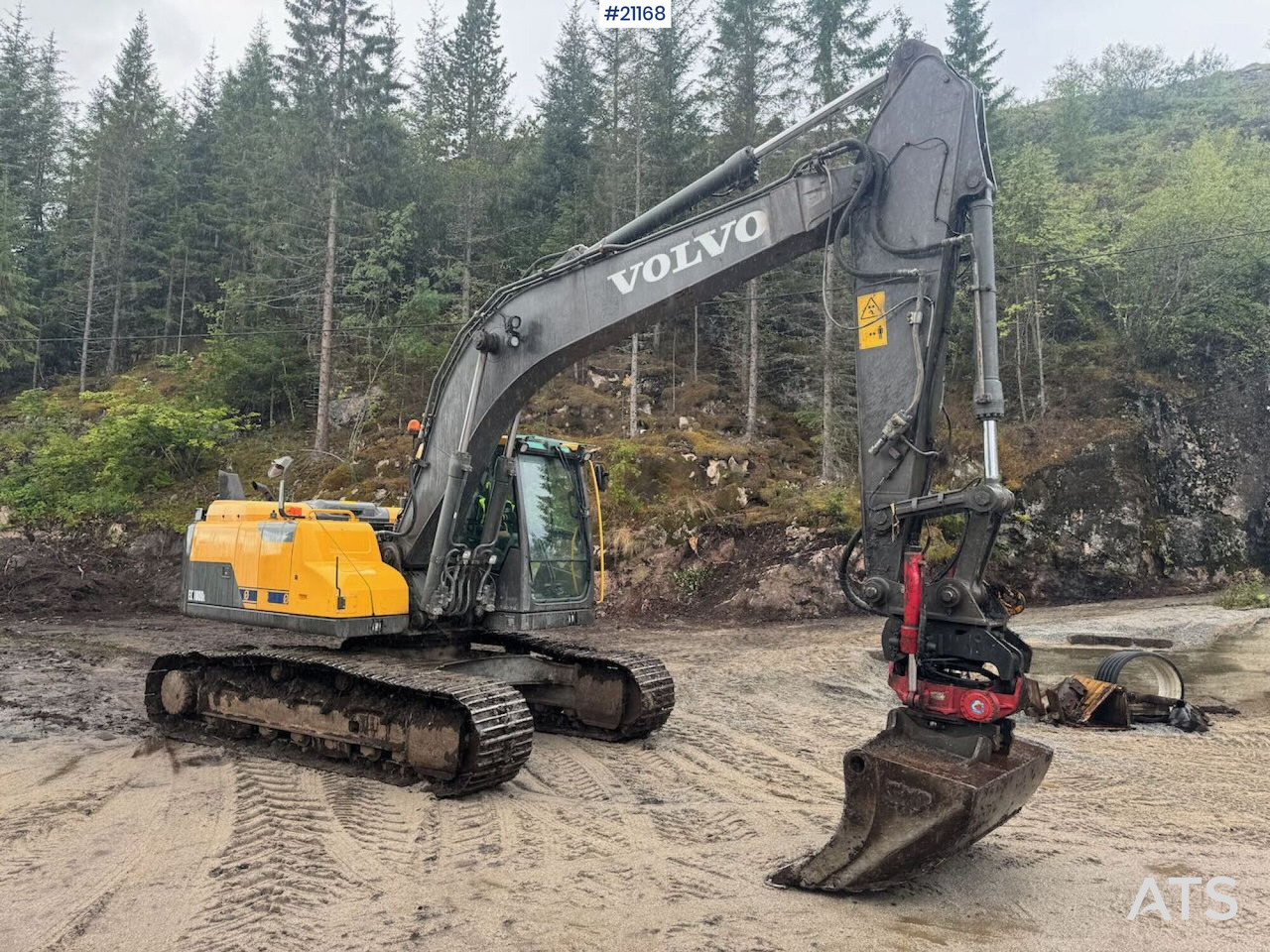 Volvo EC180DL - Pásové rýpadlo: obrázok 5 Volvo EC180DL - Pásové rýpadlo: obrázok 5