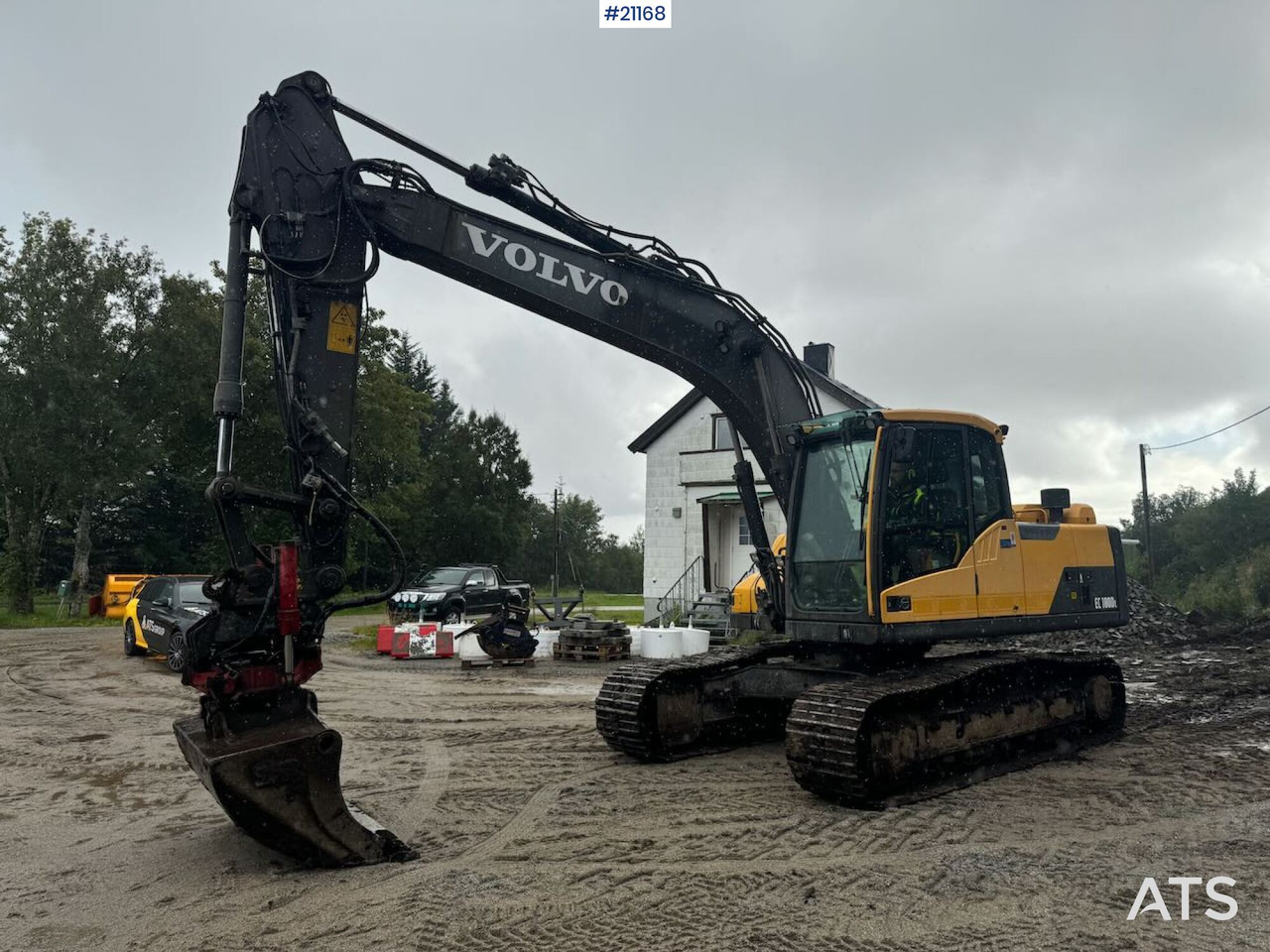 Volvo EC180DL - Pásové rýpadlo: obrázok 4 Volvo EC180DL - Pásové rýpadlo: obrázok 4