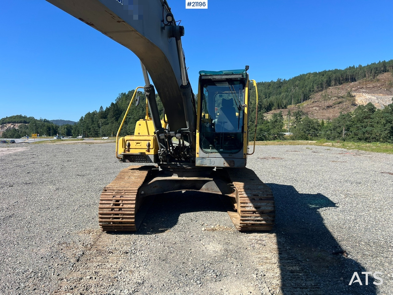 Pásové rýpadlo Volvo EC240: obrázok 19 Pásové rýpadlo Volvo EC240: obrázok 19