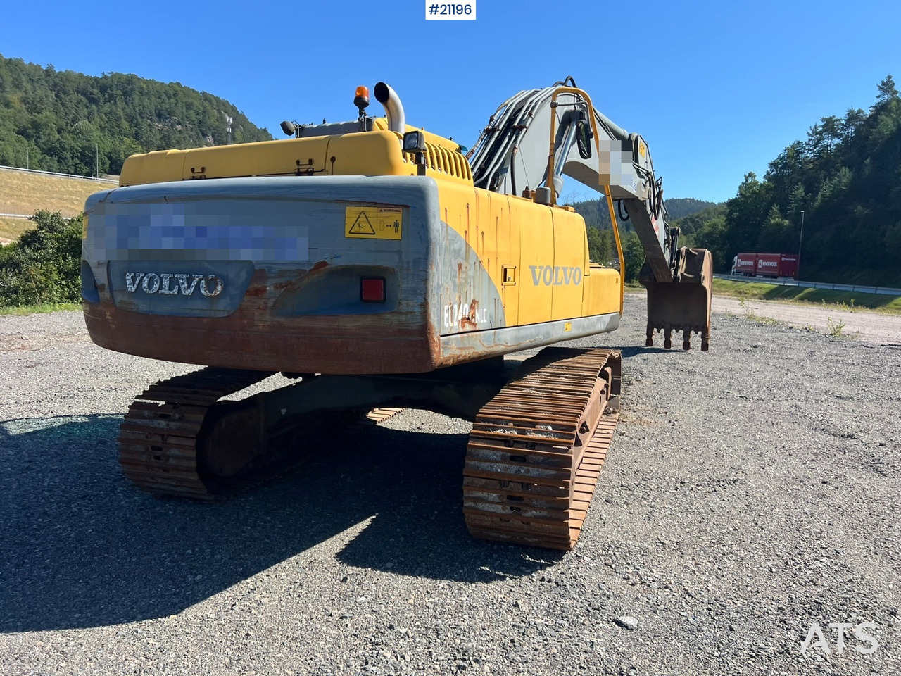 Pásové rýpadlo Volvo EC240: obrázok 7 Pásové rýpadlo Volvo EC240: obrázok 7