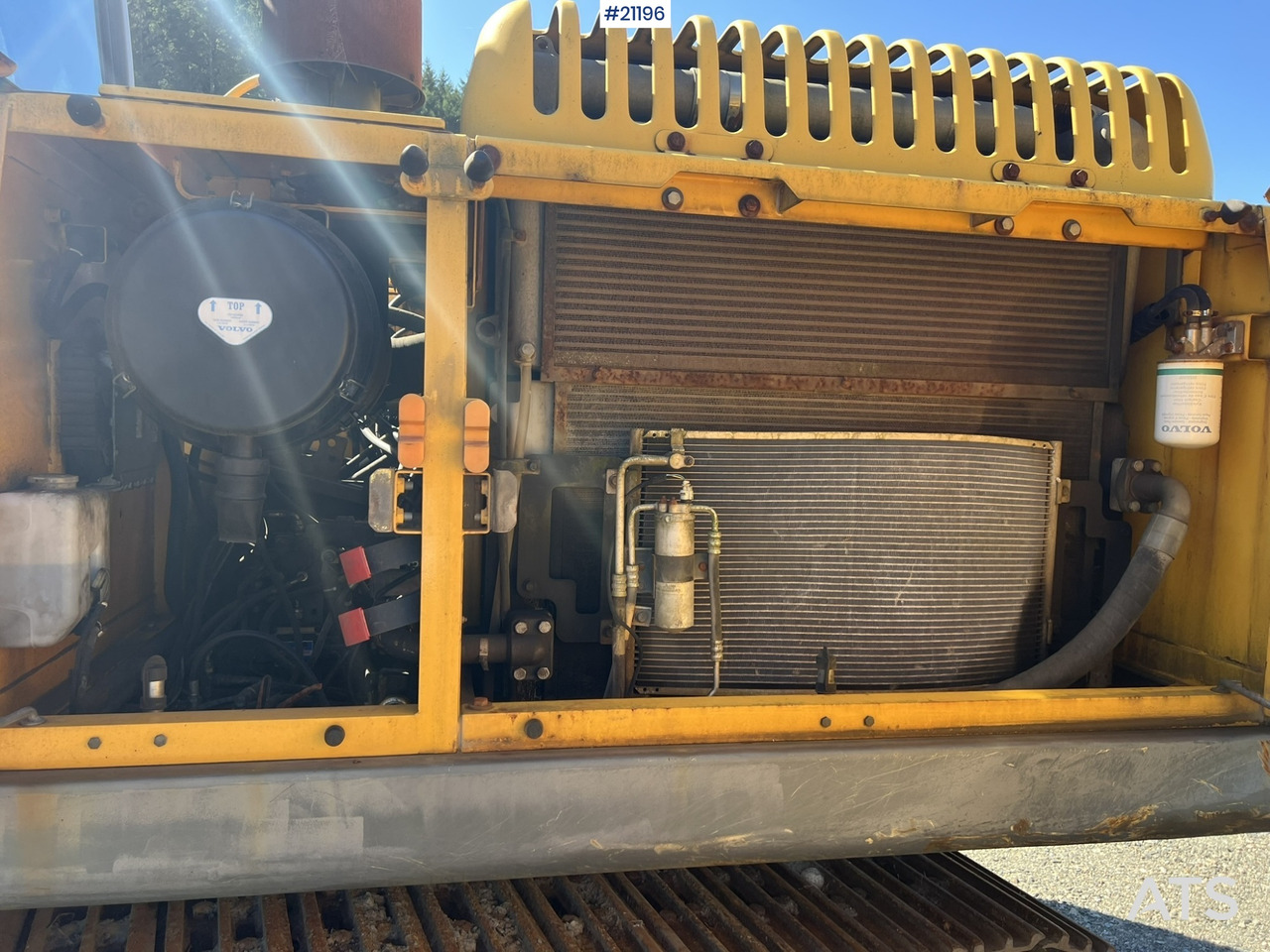 Pásové rýpadlo Volvo EC240: obrázok 23 Pásové rýpadlo Volvo EC240: obrázok 23