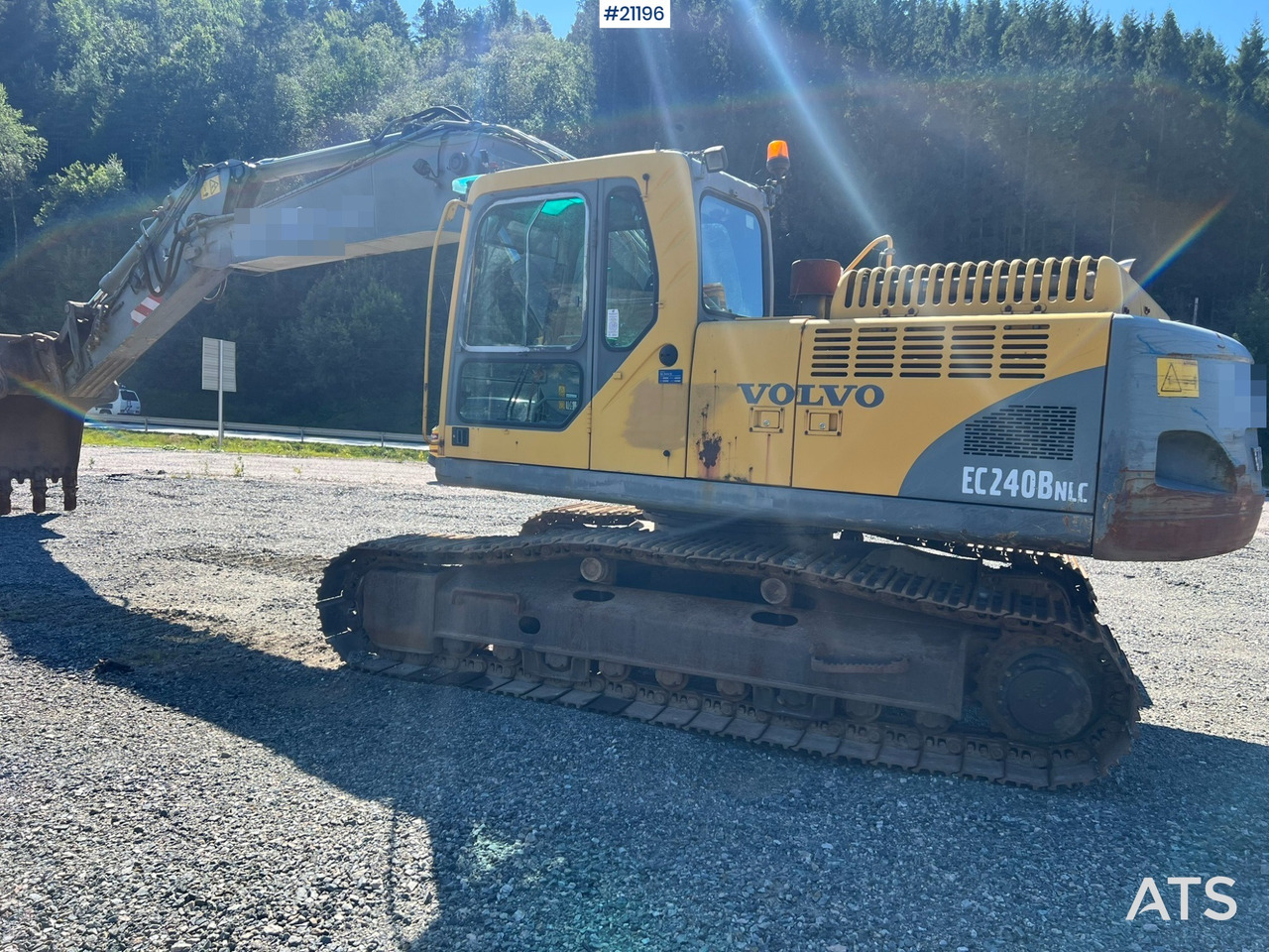 Pásové rýpadlo Volvo EC240: obrázok 12 Pásové rýpadlo Volvo EC240: obrázok 12
