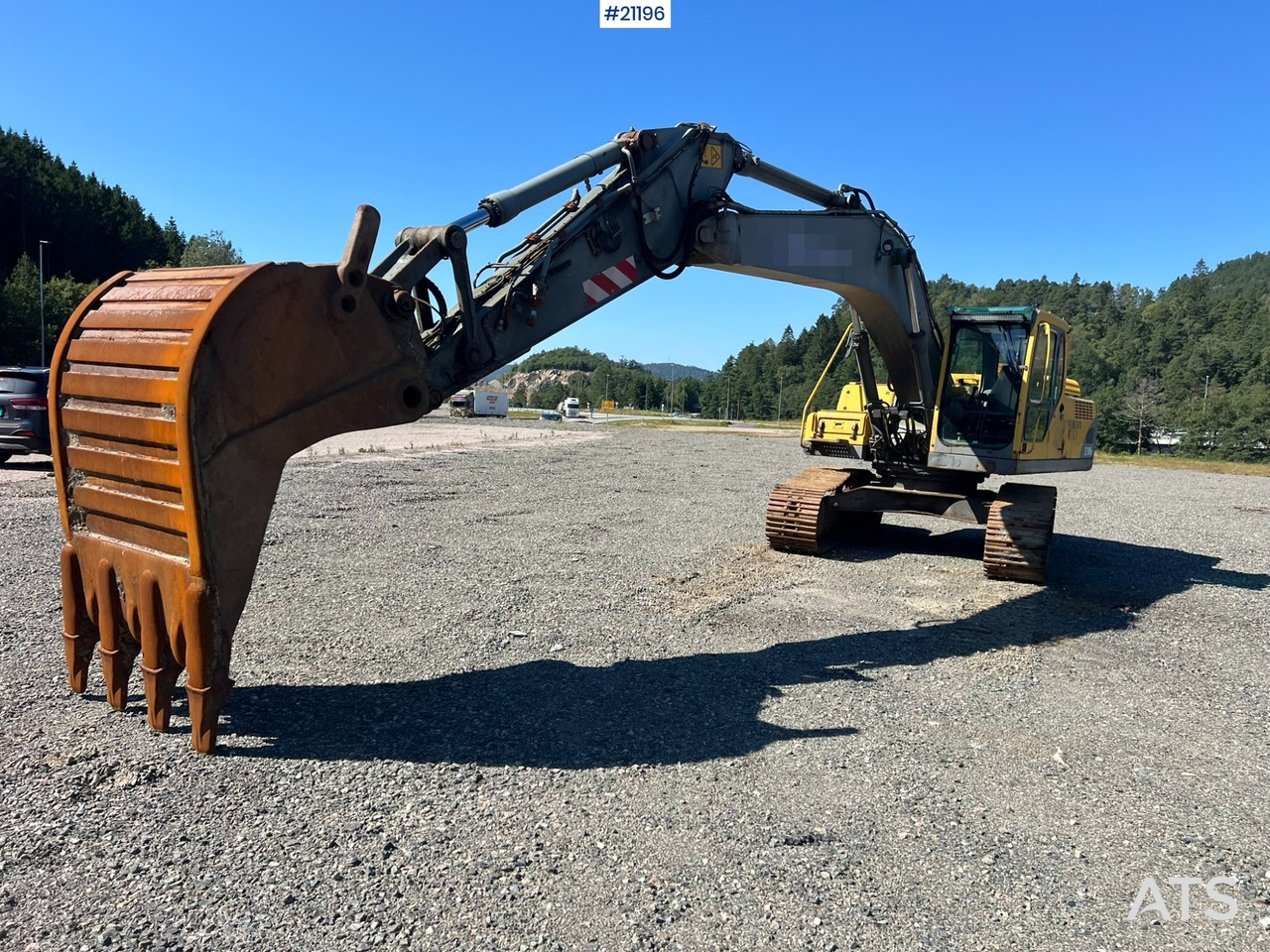 Pásové rýpadlo Volvo EC240: obrázok 15 Pásové rýpadlo Volvo EC240: obrázok 15