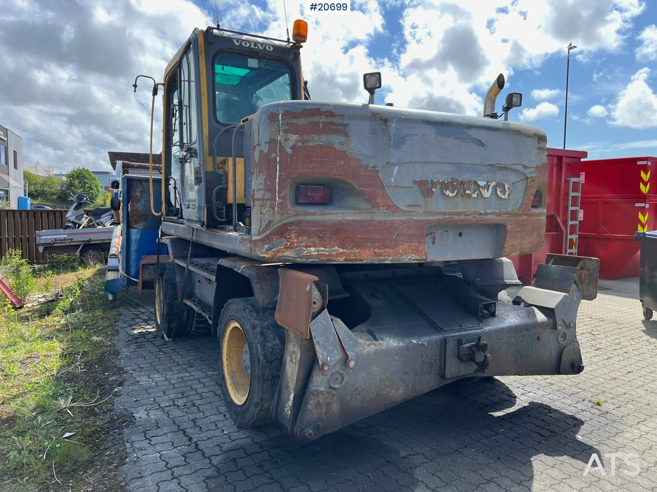 Volvo EW160B - Kolesový nakladač: obrázok 2 Volvo EW160B - Kolesový nakladač: obrázok 2