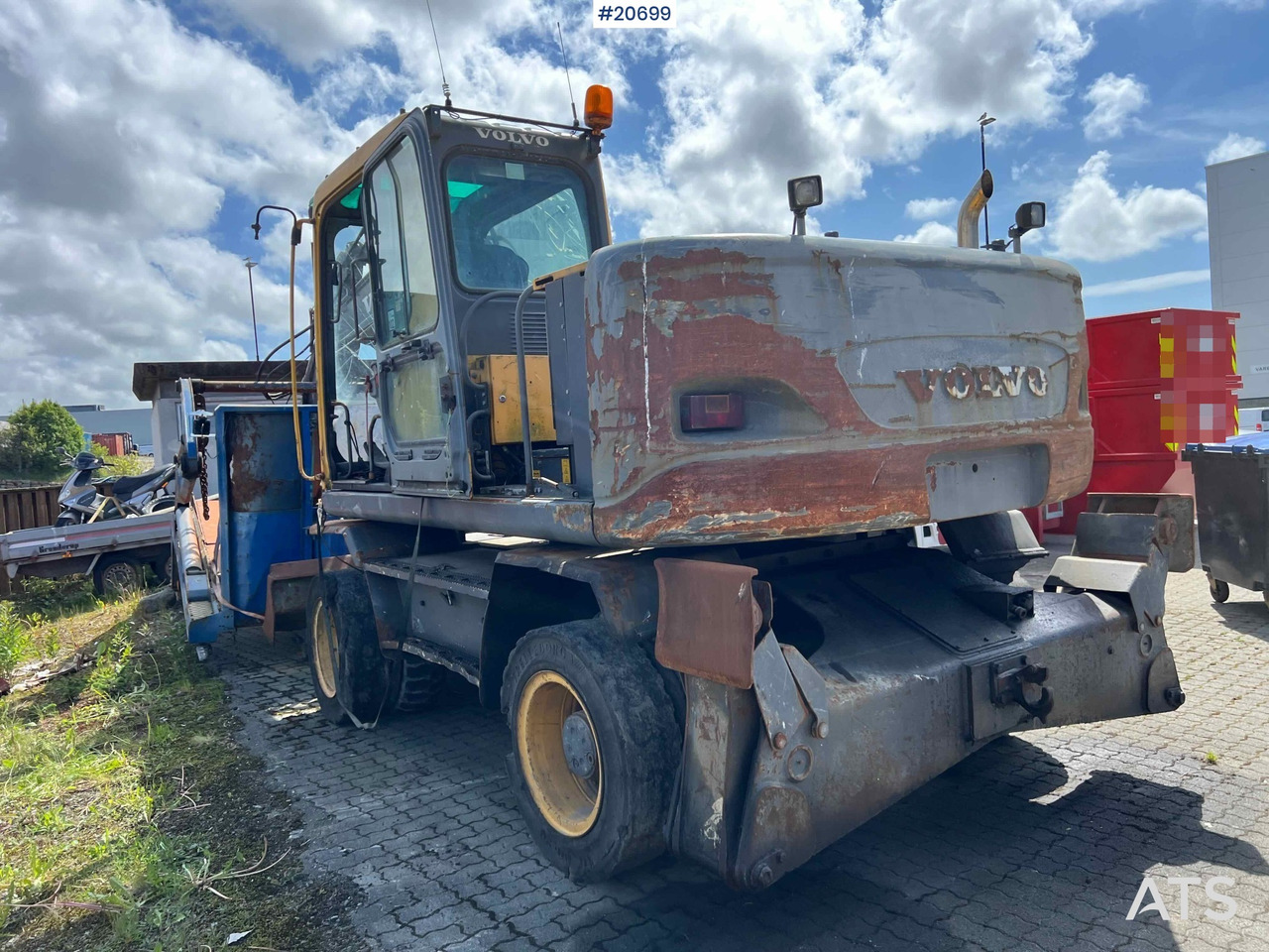 Volvo EW160B - Kolesový nakladač: obrázok 1 Volvo EW160B - Kolesový nakladač: obrázok 1